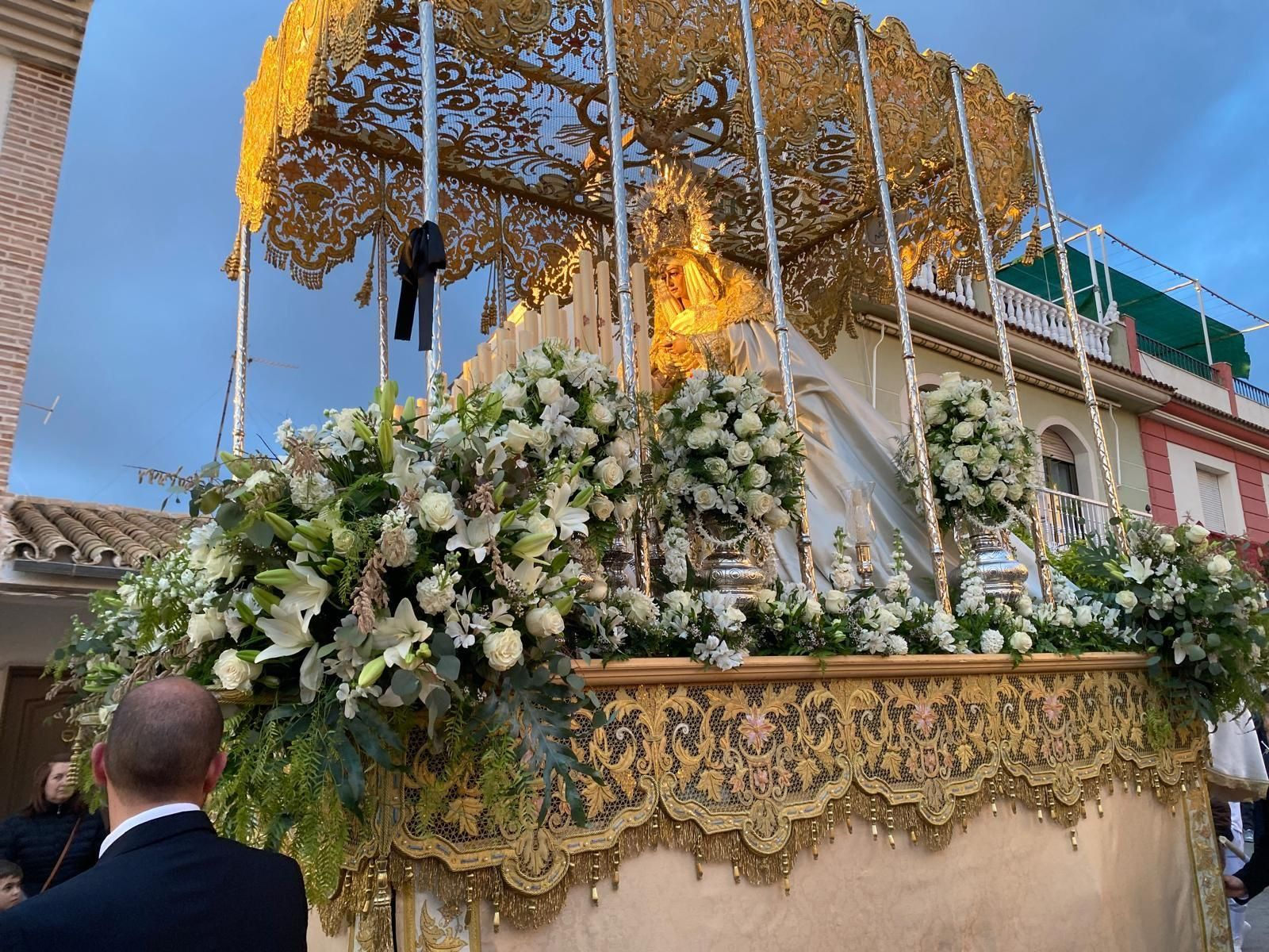 La procesión de la Hermandad de la Sentencia y Paz