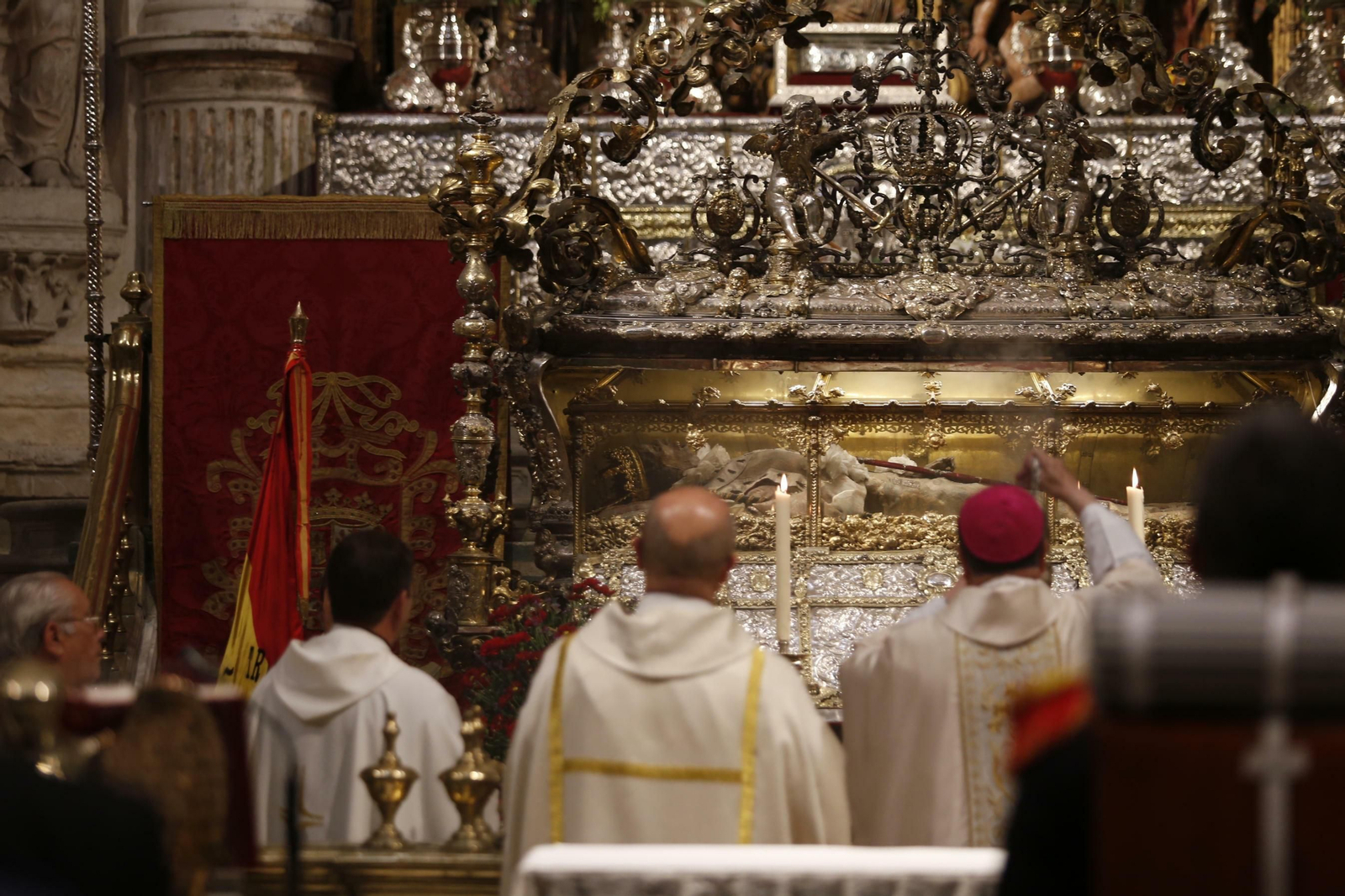 Celebración de la festividad de San Fernando en la Catedral de Sevilla