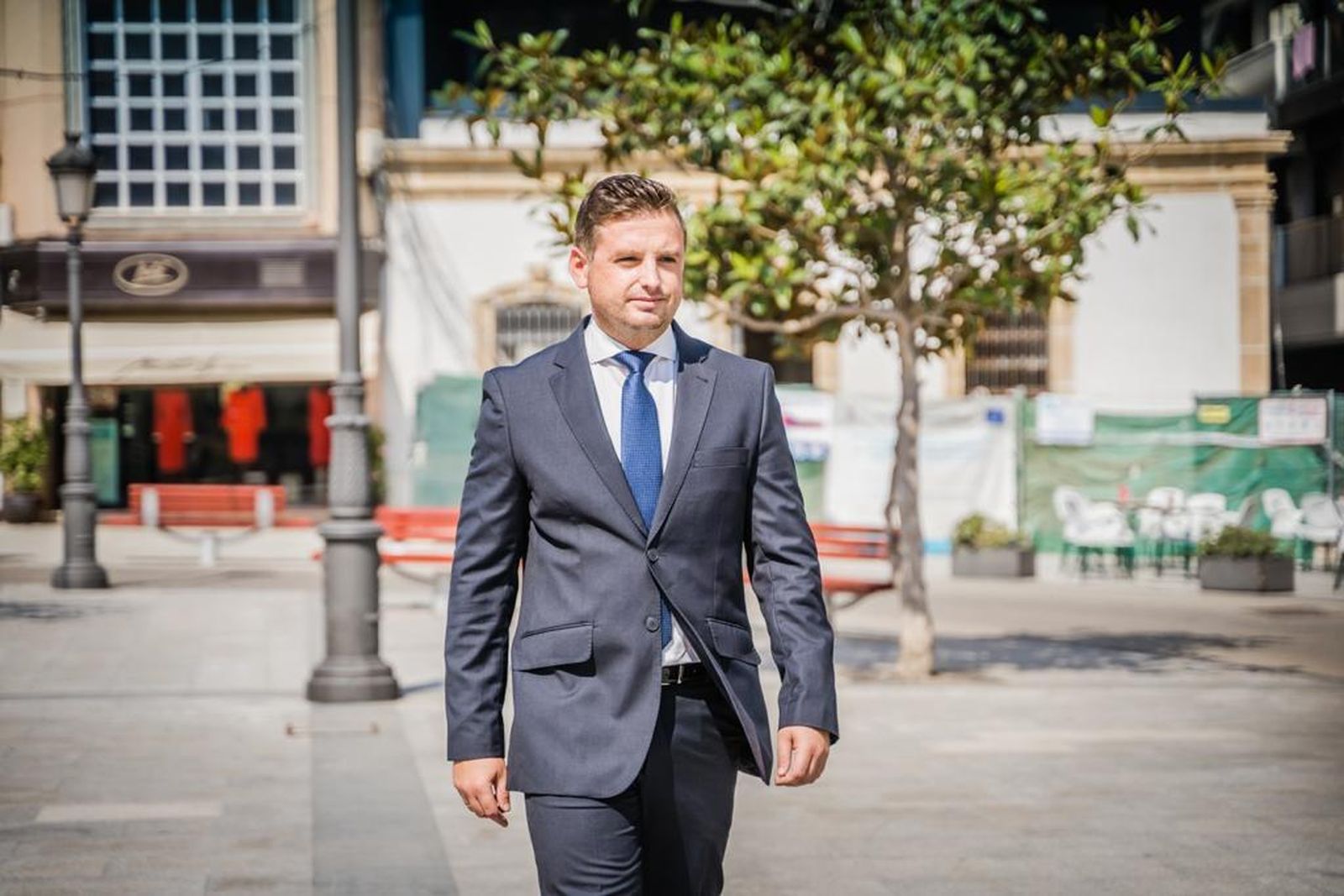 José Luis Llamas, concejal del área de Agenda Urbana de Roquetas de Mar.