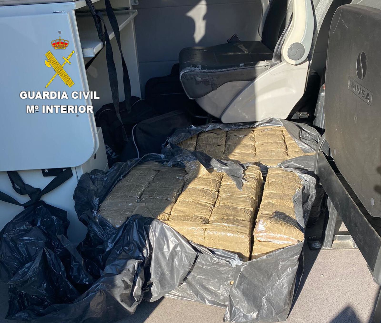 Imagen facilitada por la Guardia Civil.