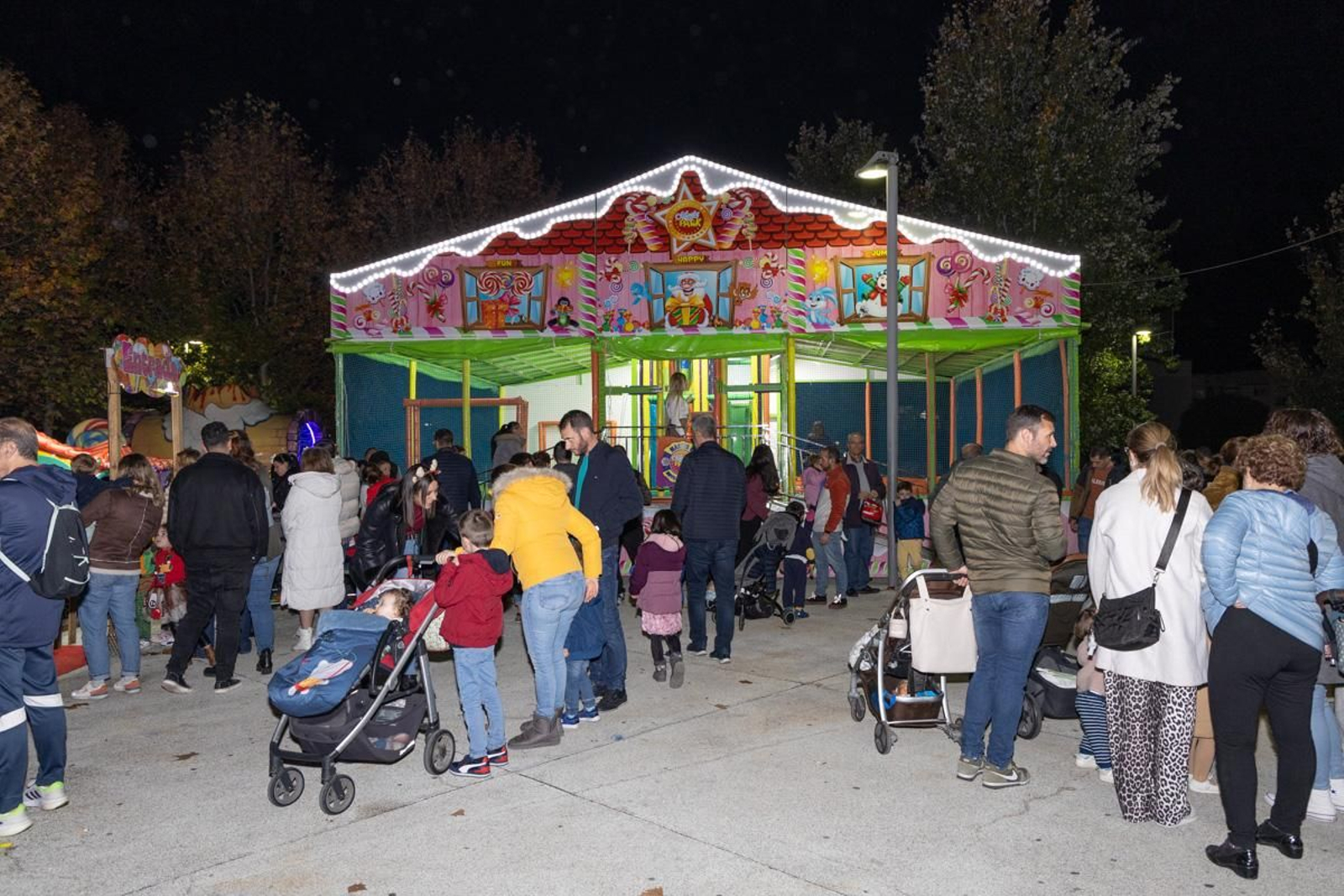 Encendido del alumbrado e inauguración del mercado y atracciones navideñas de El Corte Inglés