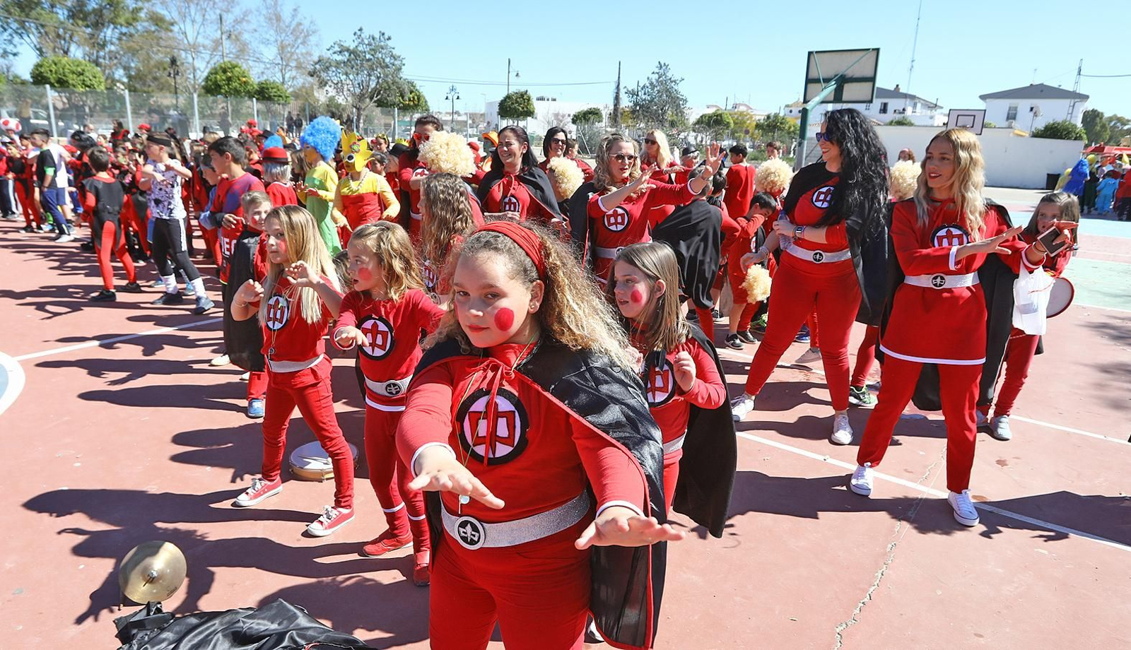Carnaval en el CEIP Barca de la Florida.