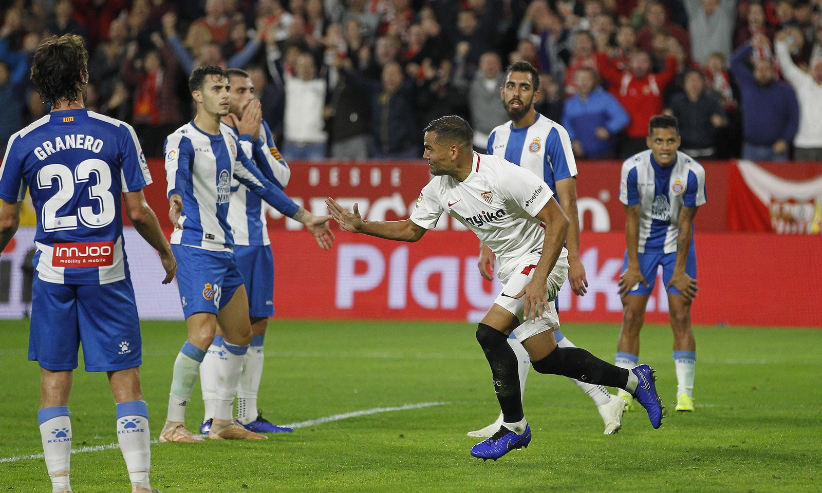 Las imágenes del Sevilla-Espanyol