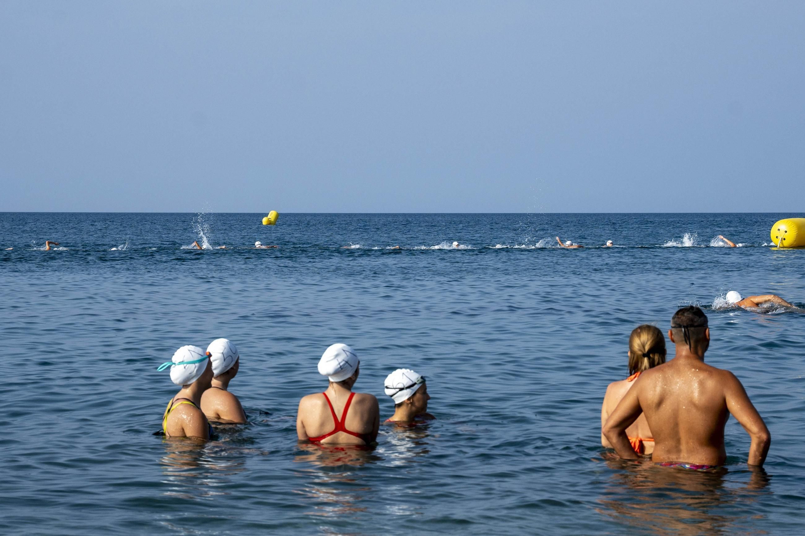 Travesía a nado Carlos Tejada de Almería
