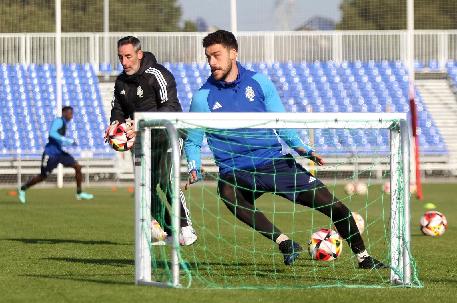 Entrenamiento del Recreativo de Huelva en imágenes