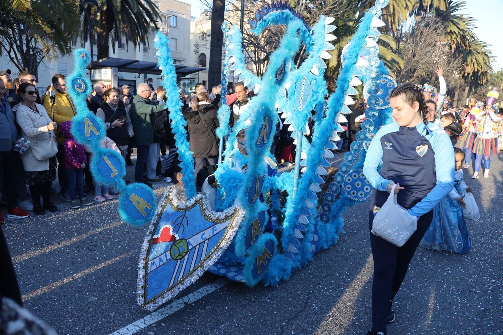 El Gran Desfile del Carnaval de Málaga, en imágenes