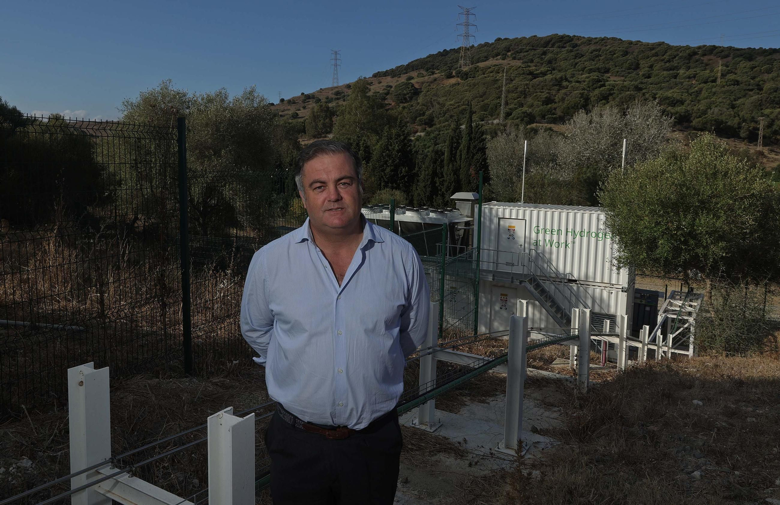 Fotos de la planta de hidrógeno verde Coagener y Guadacorte en Los Barrios