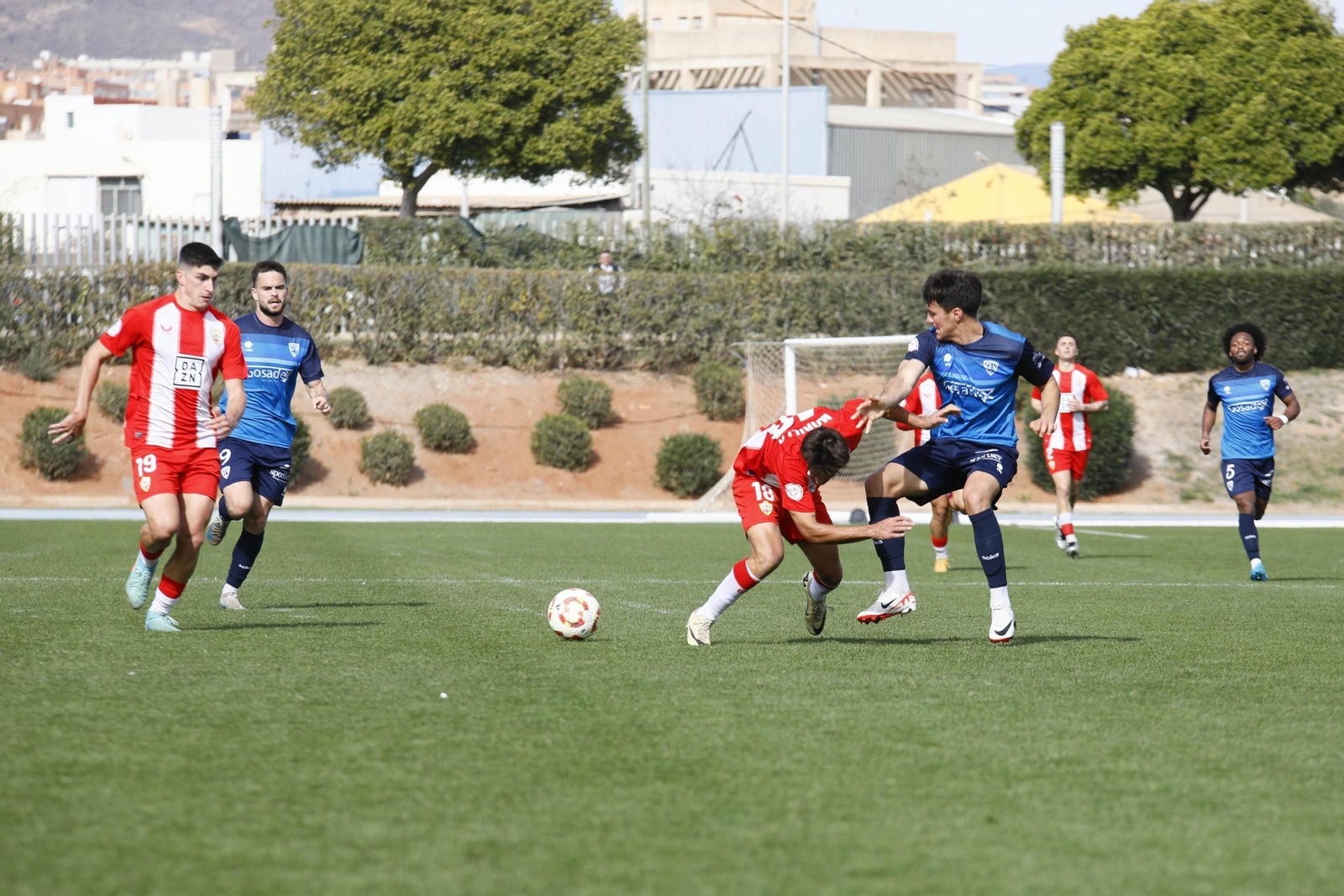 Imágenes del partido entre Almeria B contra Villanovense de segunda RFEF