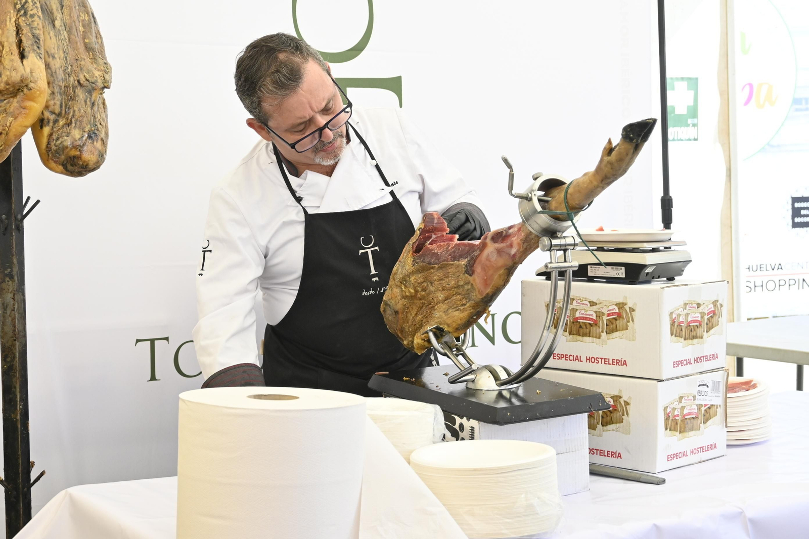 Las mejores imágenes de la inauguración de la Feria de la Tapa, en Huelva