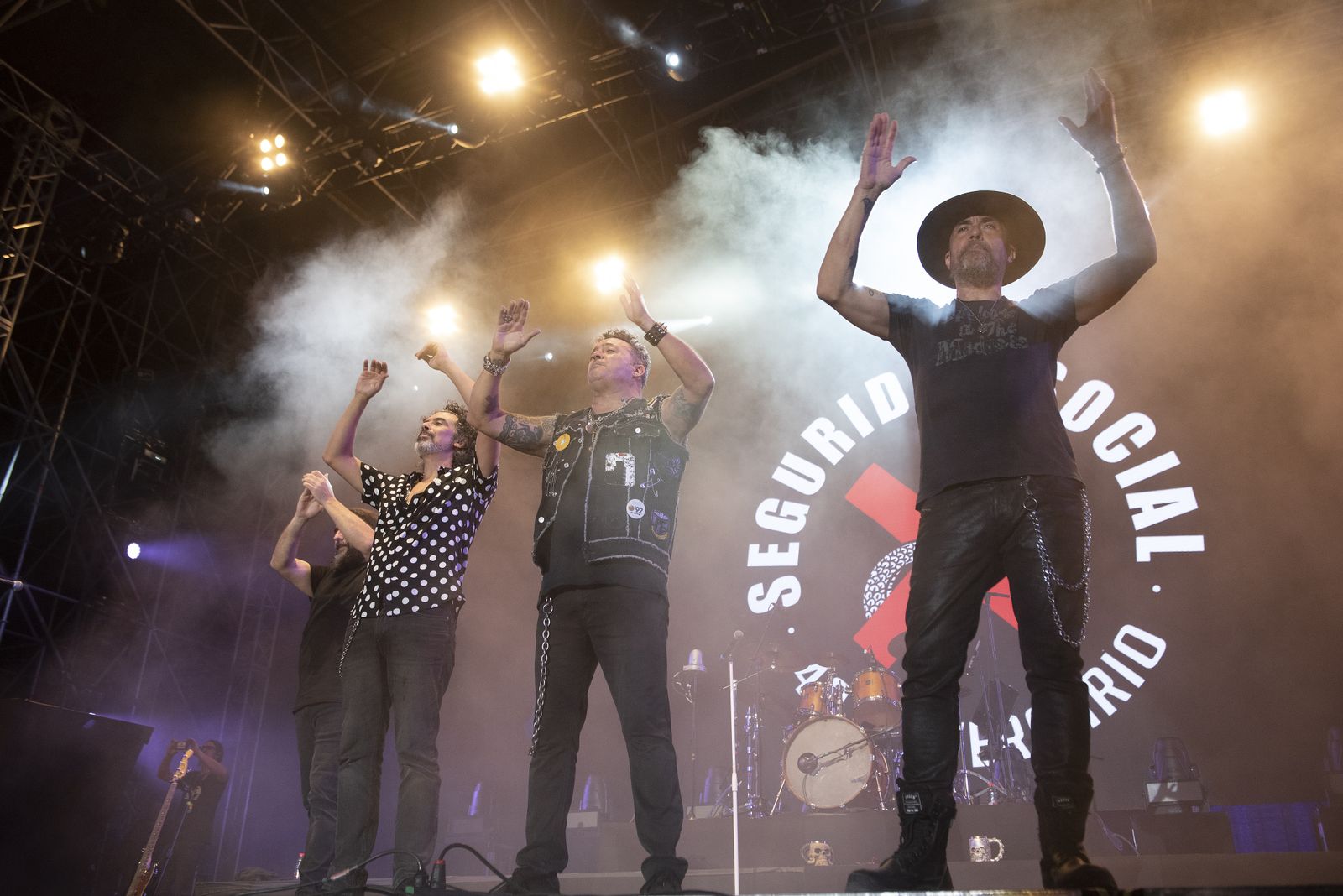 Las imágenes del concierto de Seguridad Social en Icónica