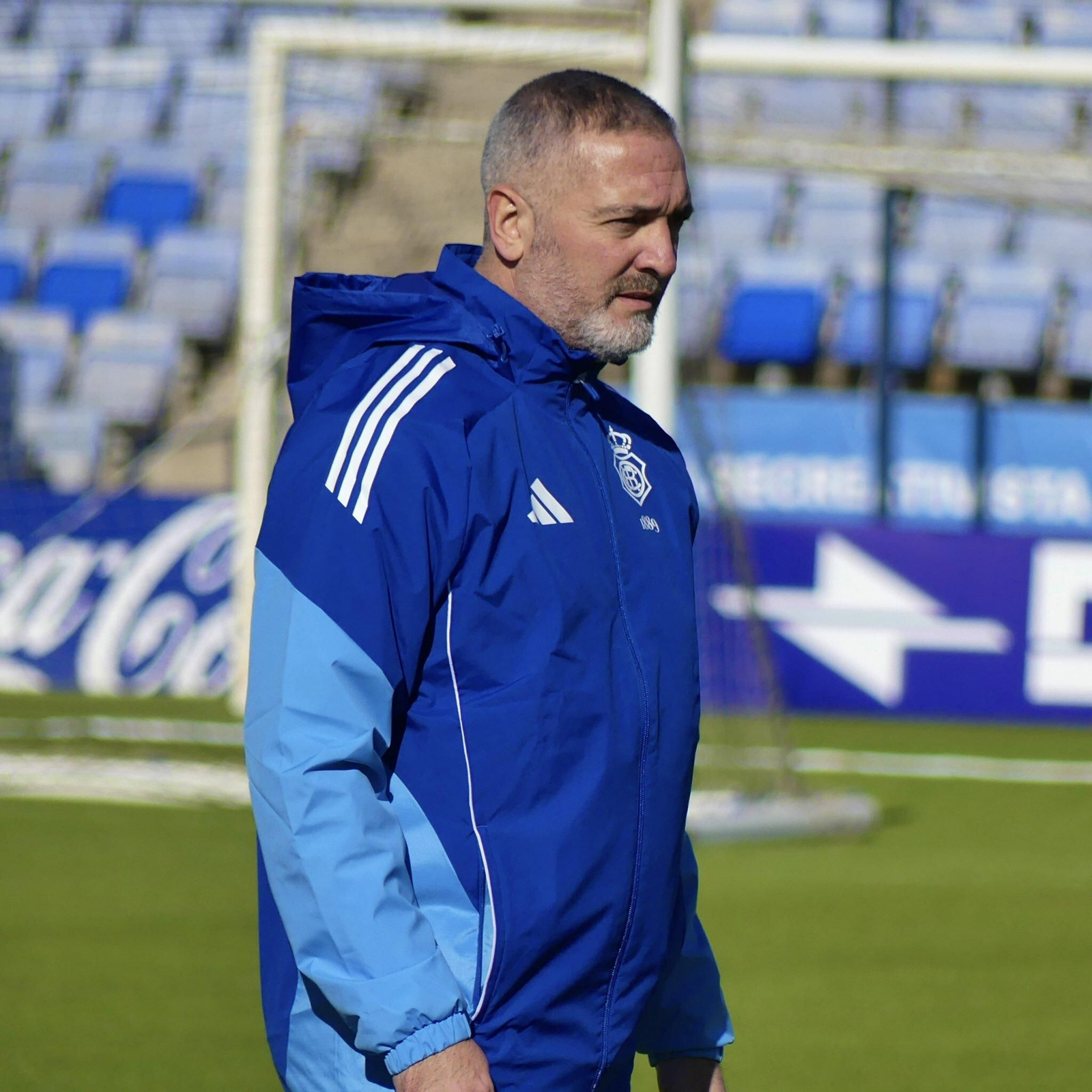 Arzu en su primer entrenamiento en el Nuevo Colombino.