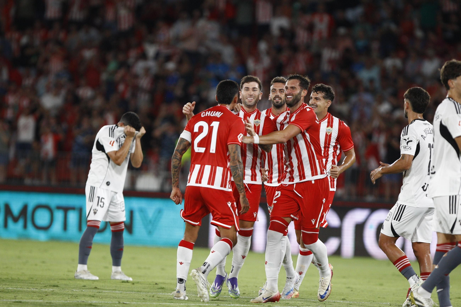 U.D. Almería-Albacete Balompié, en imágenes