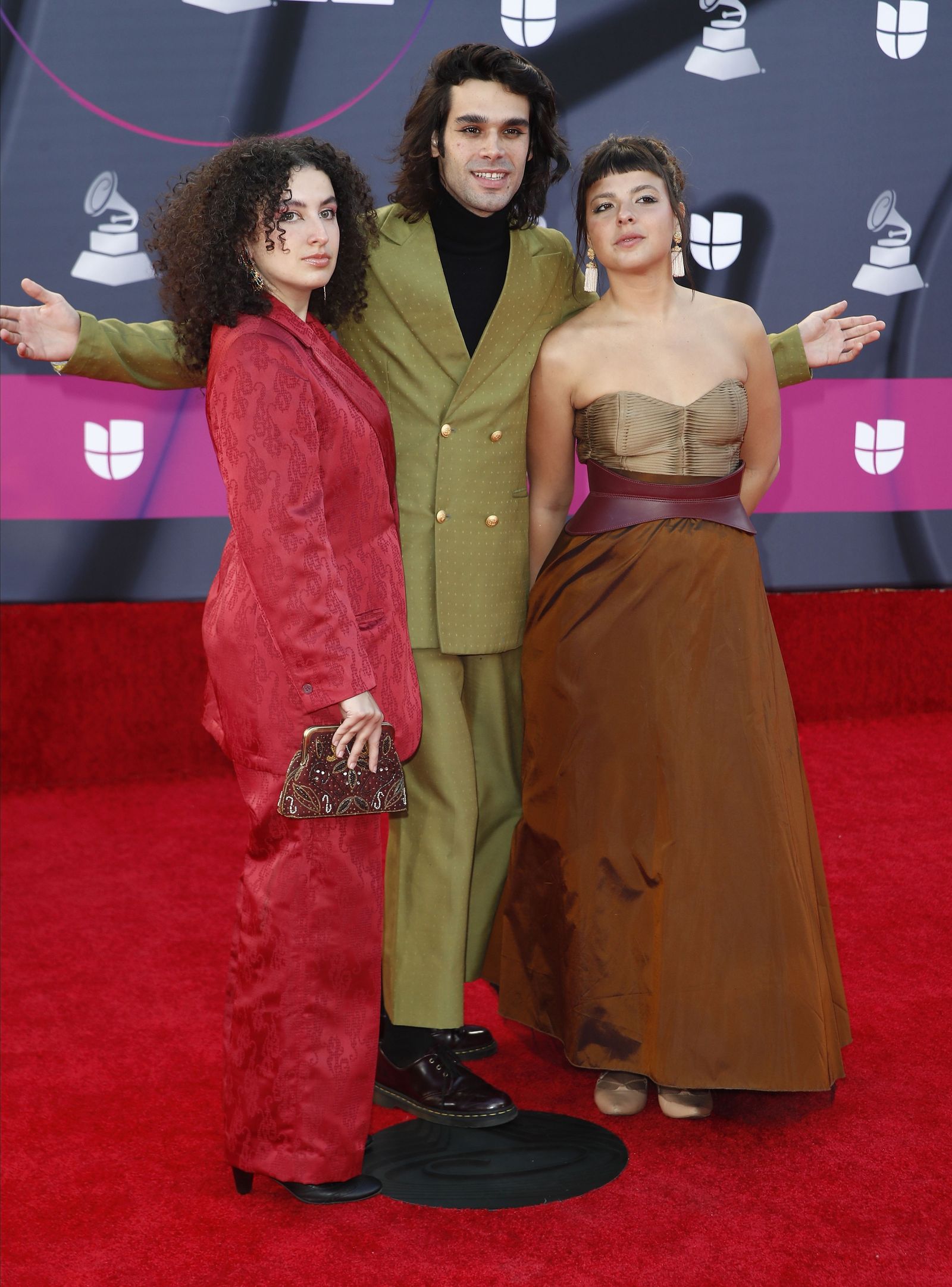 La alfombra roja de los Grammy latinos
