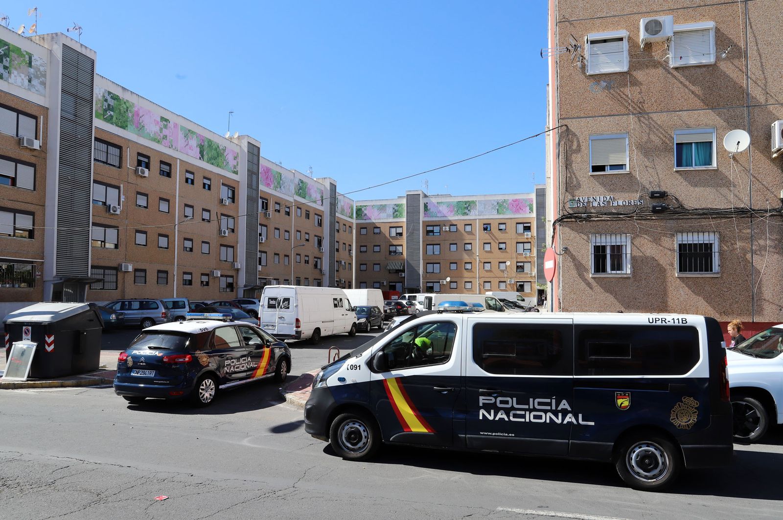 Zona en la que se produjeron los dos tiroteos.