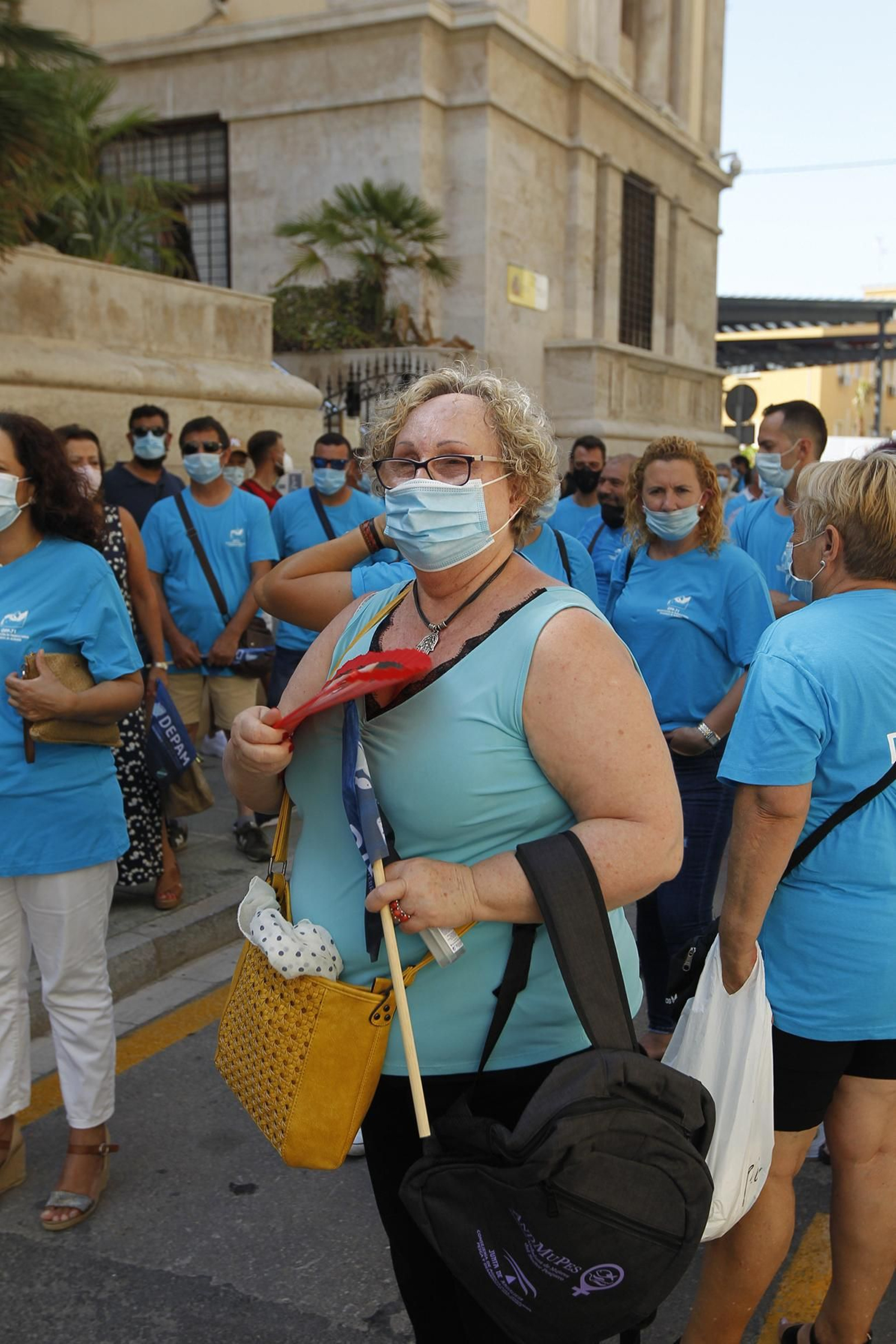 Protestas de los pescadores de flotas de arrastre de Almería, Granada y Alicante.
