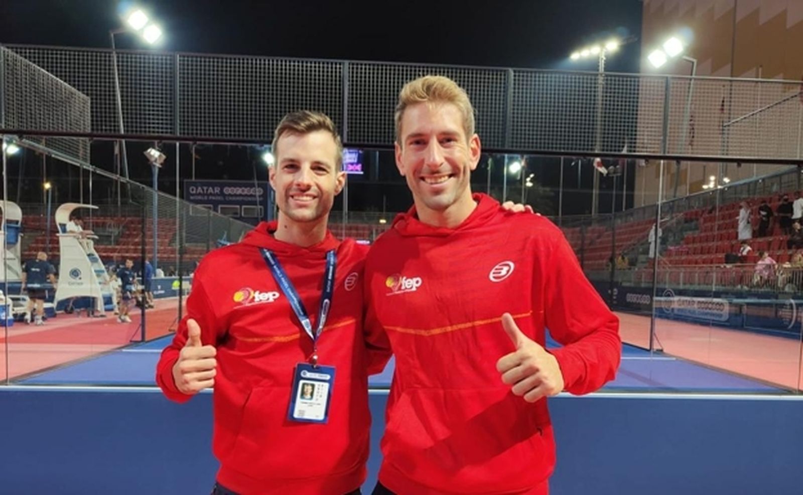 Momo González y Álex Ruiz.