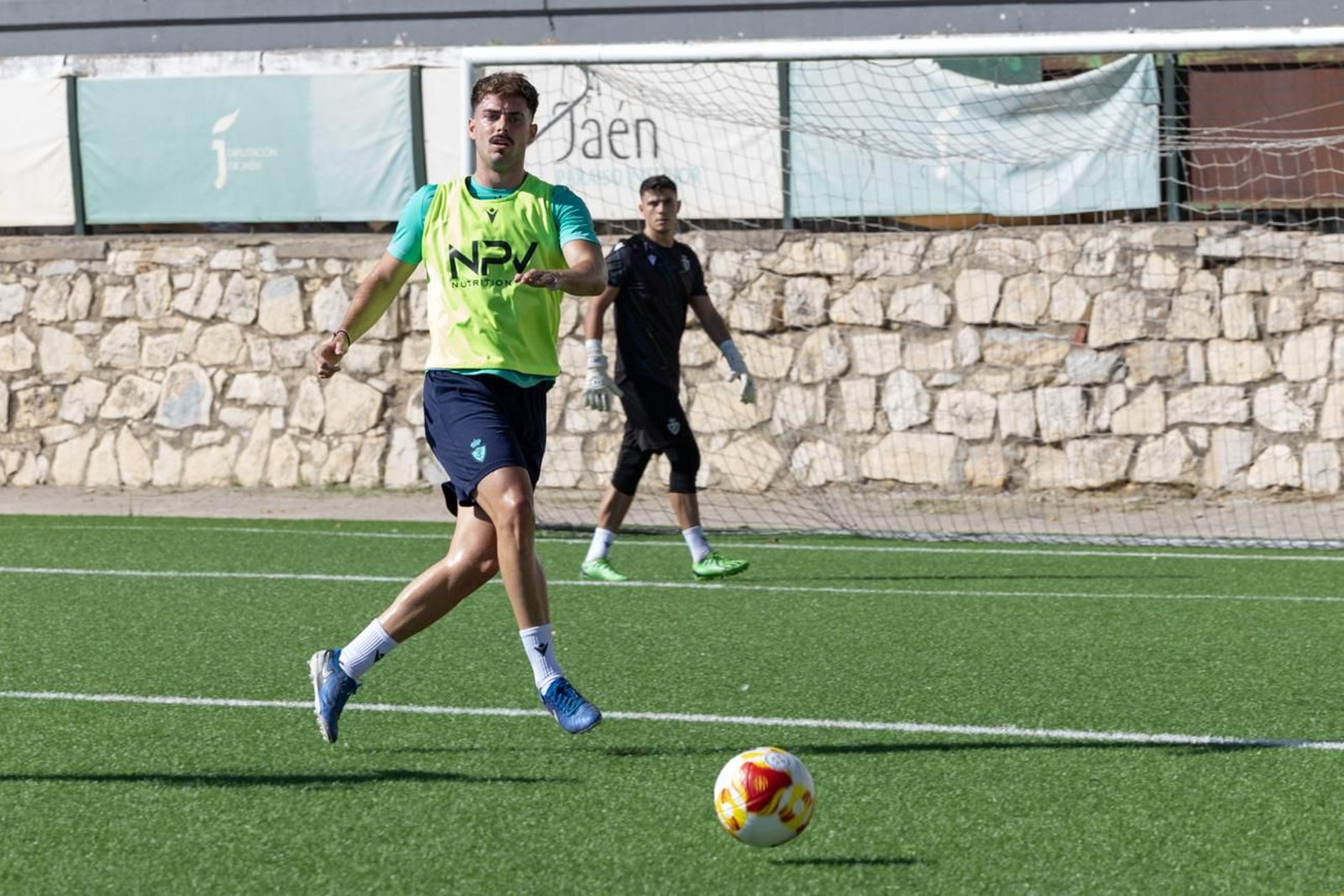 El primer entrenamiento del Real Jaén de la temporada 2025-26