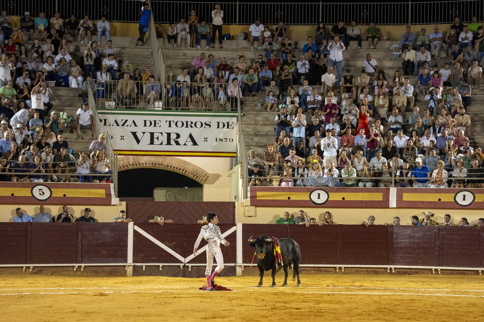 Las imágenes de los toros en Vera