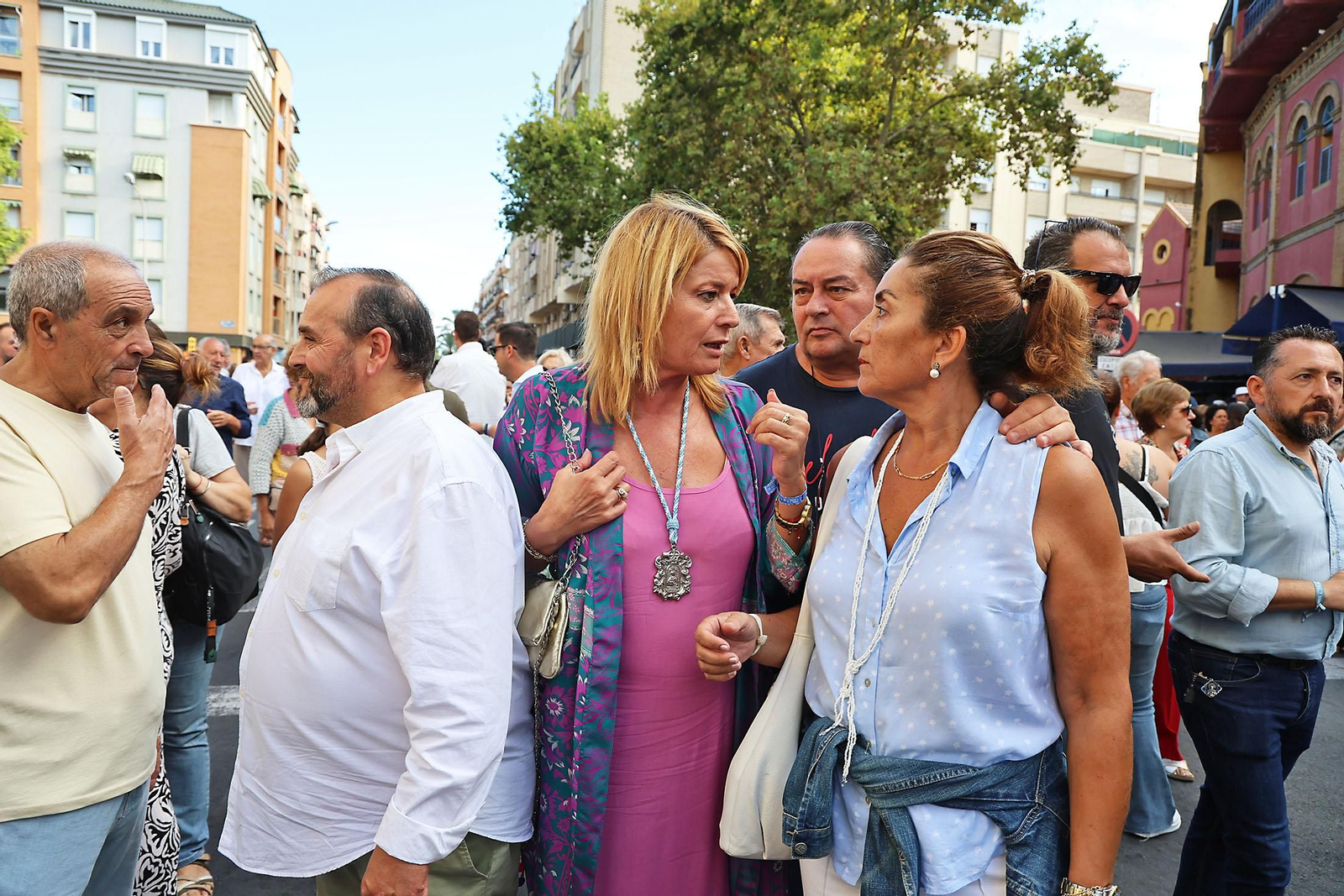 Imágenes de la bajada de la Virgen de la Cinta