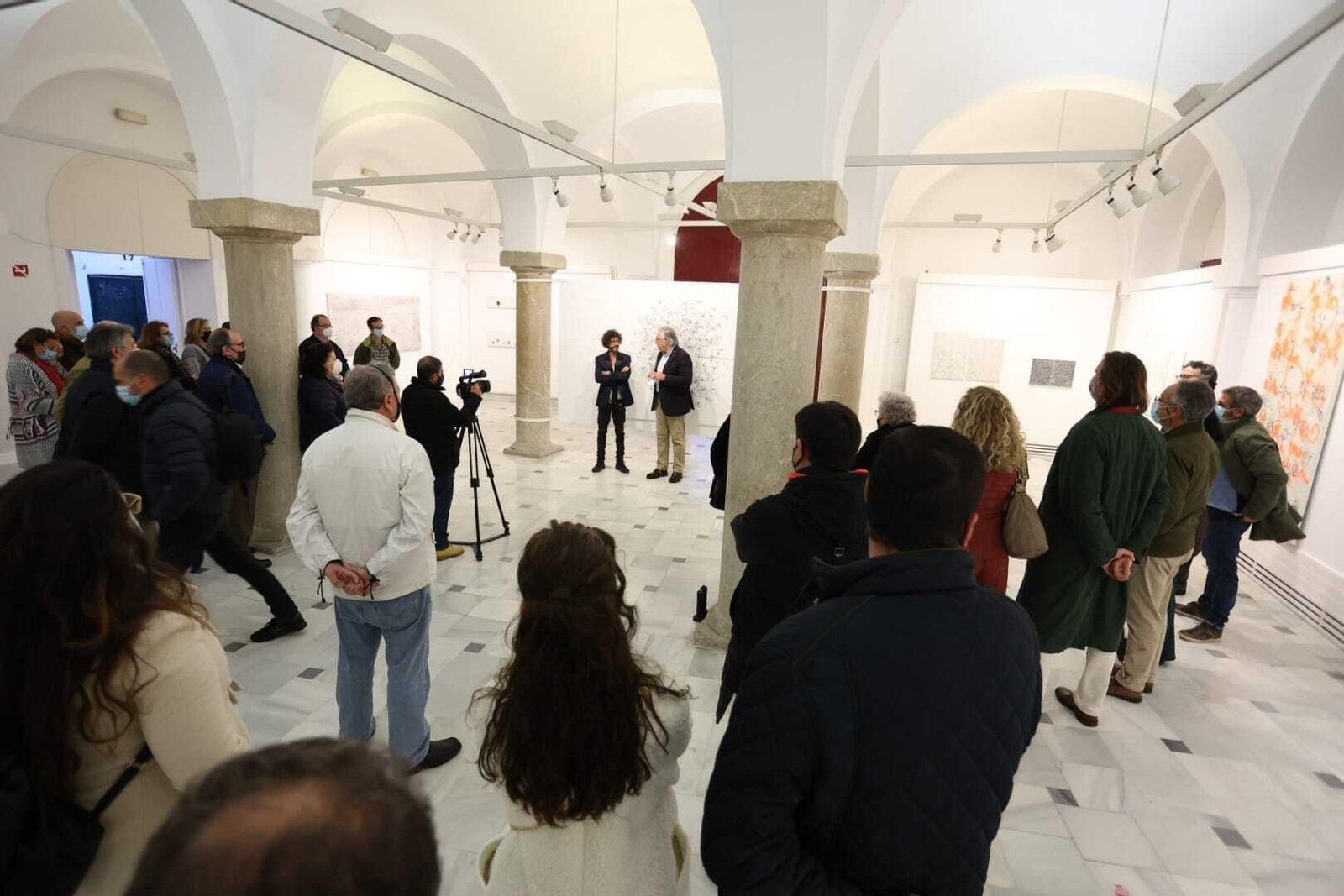 Exposición 'Las caligrafías del alma' de Willie Márquez en Jerez