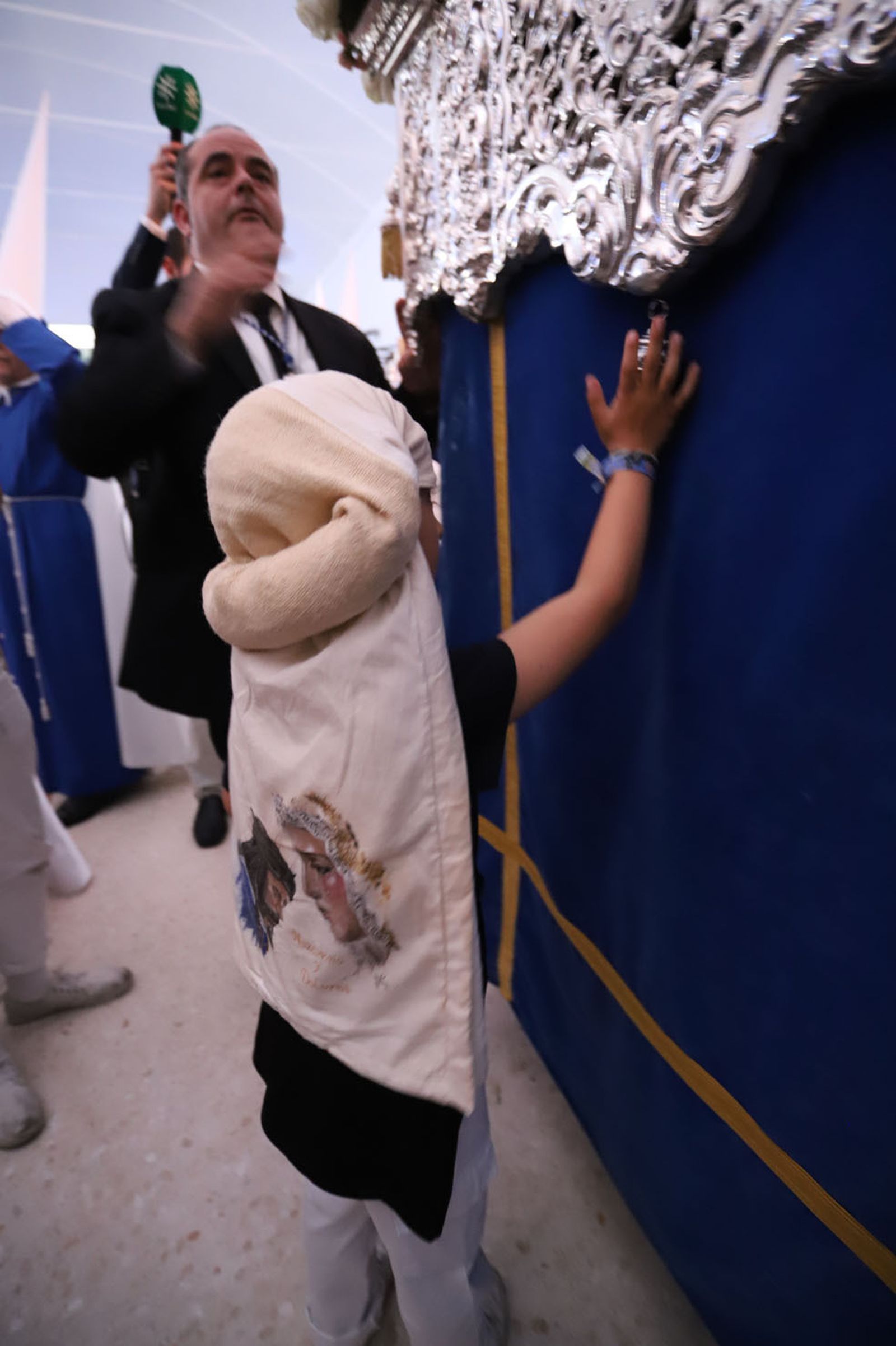 Imágenes de la procesión de la hermandad de la Lanzada de Huelva