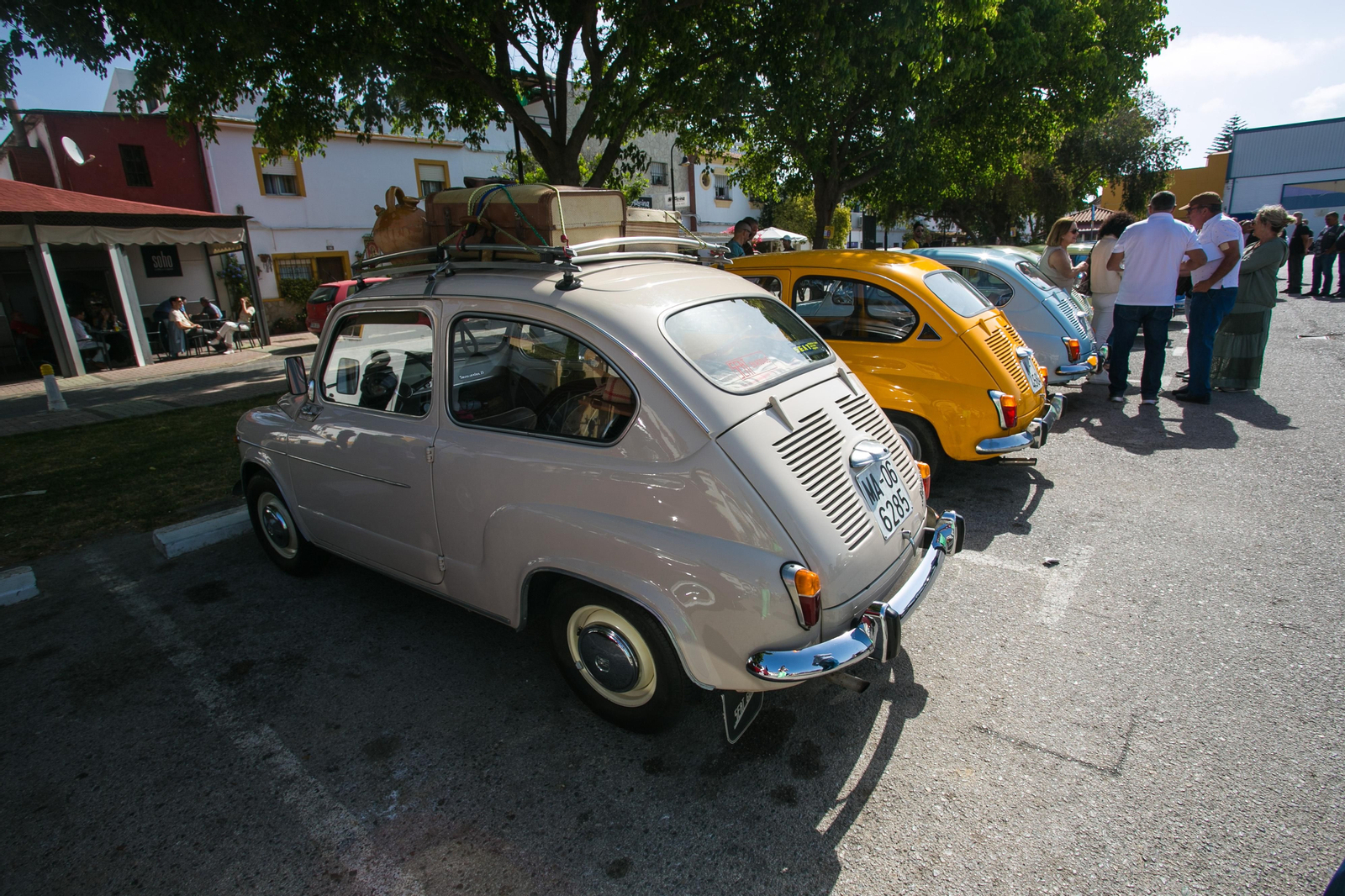 Fotos de la concentración de Seat 600 en Palmones