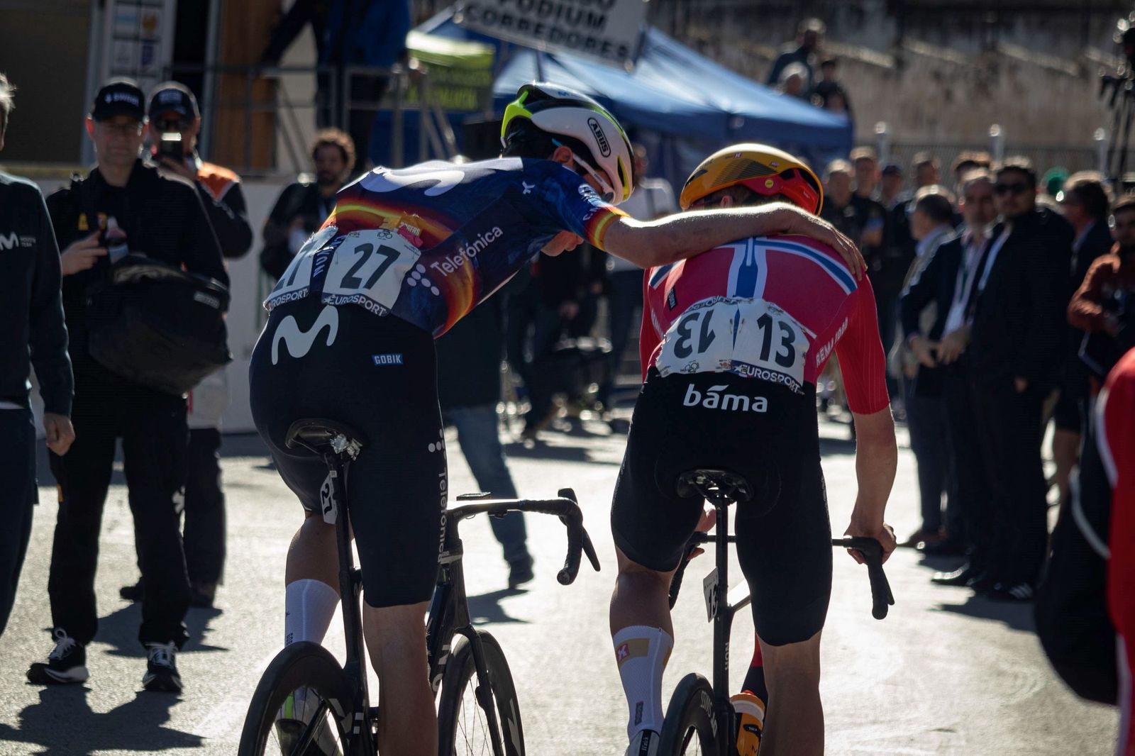 Las mejores imágenes de la segunda etapa de la Vuelta Andalucía - Ruta del Sol en Otura