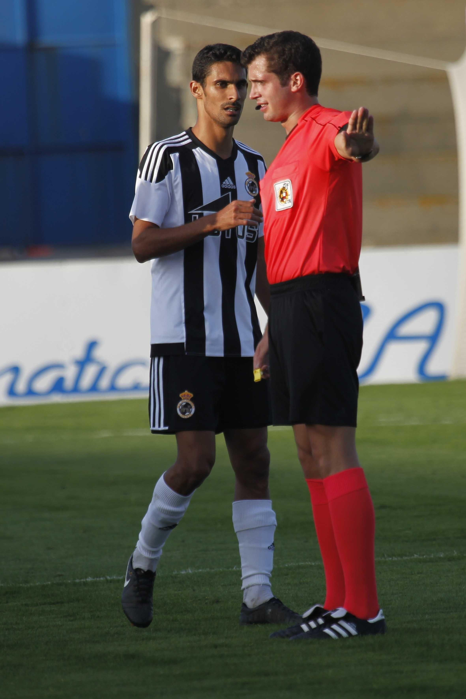 Guzmán Mansilla, junto a Alfonso, en el Balona-Córdoba B del curso pasado.
