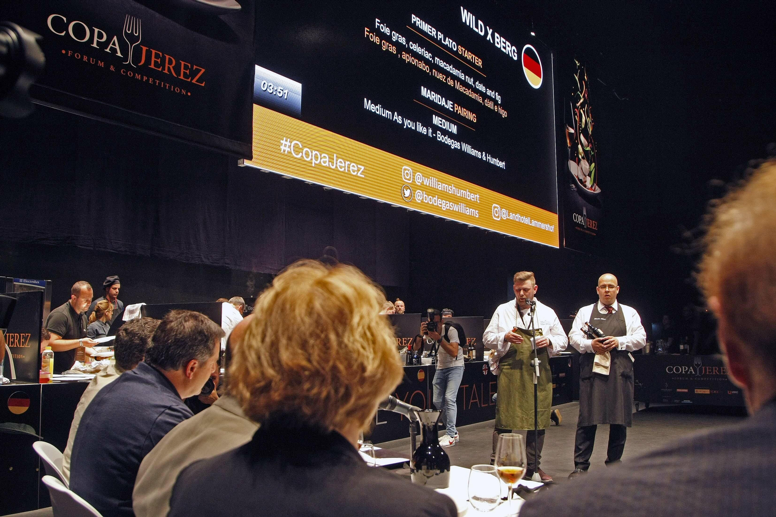 Final concurso gastronómico copa Jerez