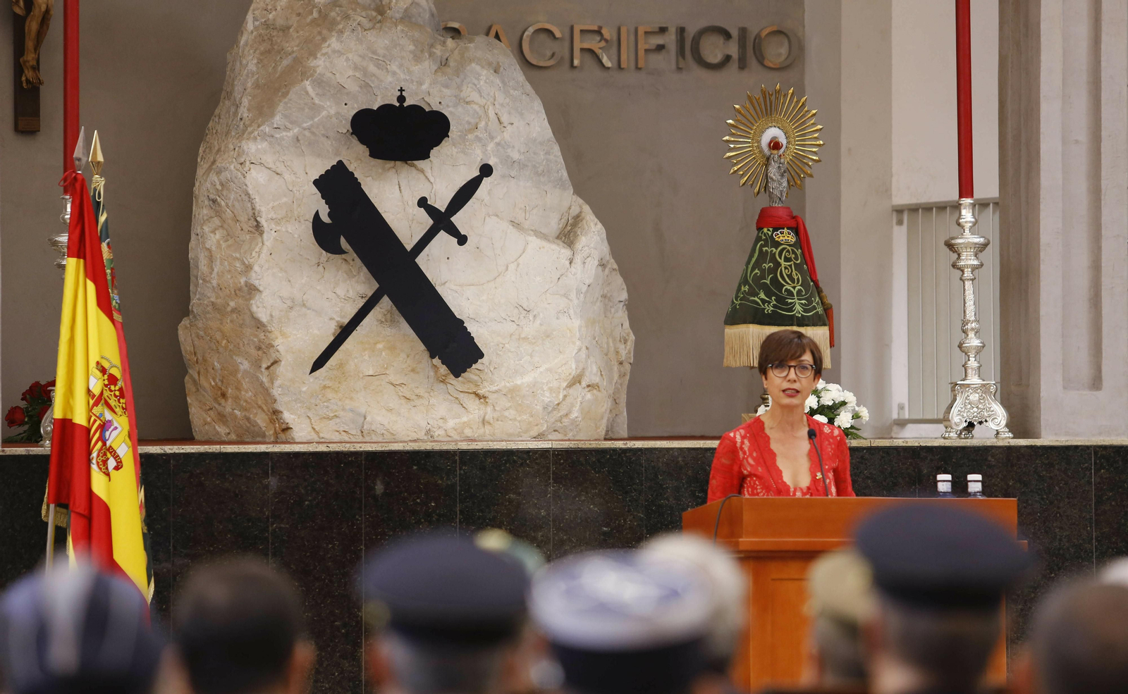 Fotos de a celebración del Día de la Hispanidad en Málaga