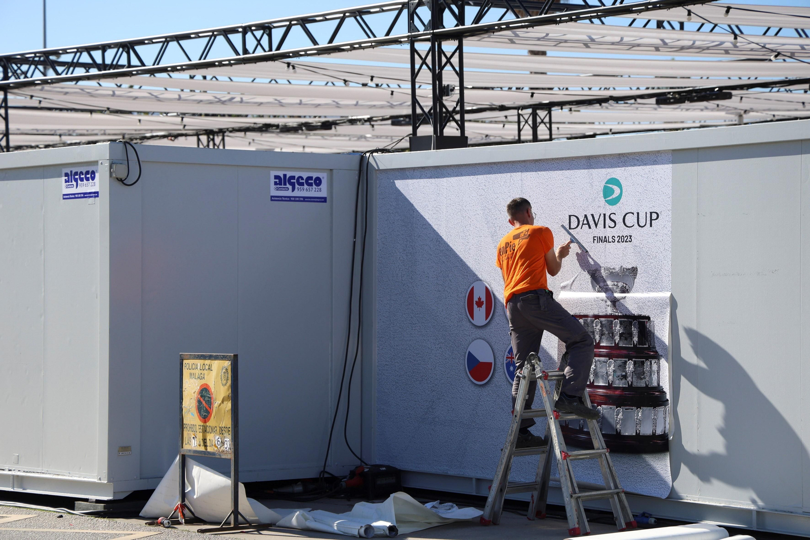 El Carpena se pone guapo para la Copa Davis