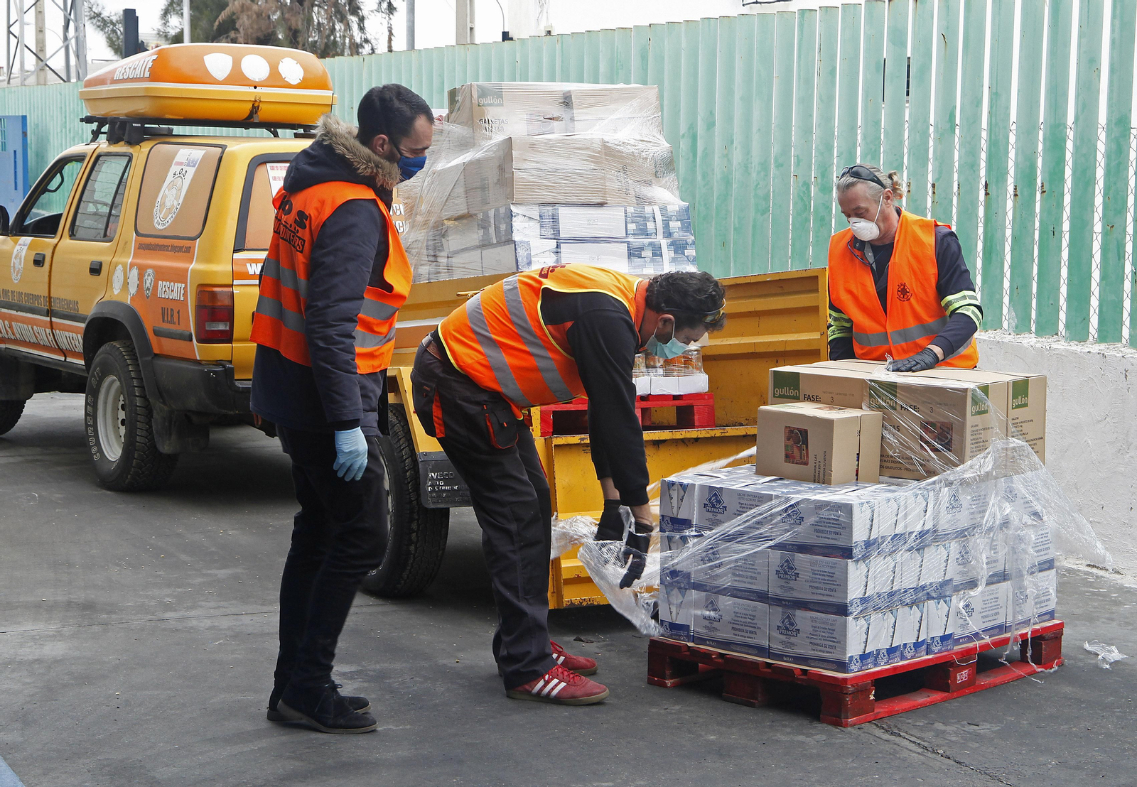Banco de alimentos continúa su importante labor. Coronavirus