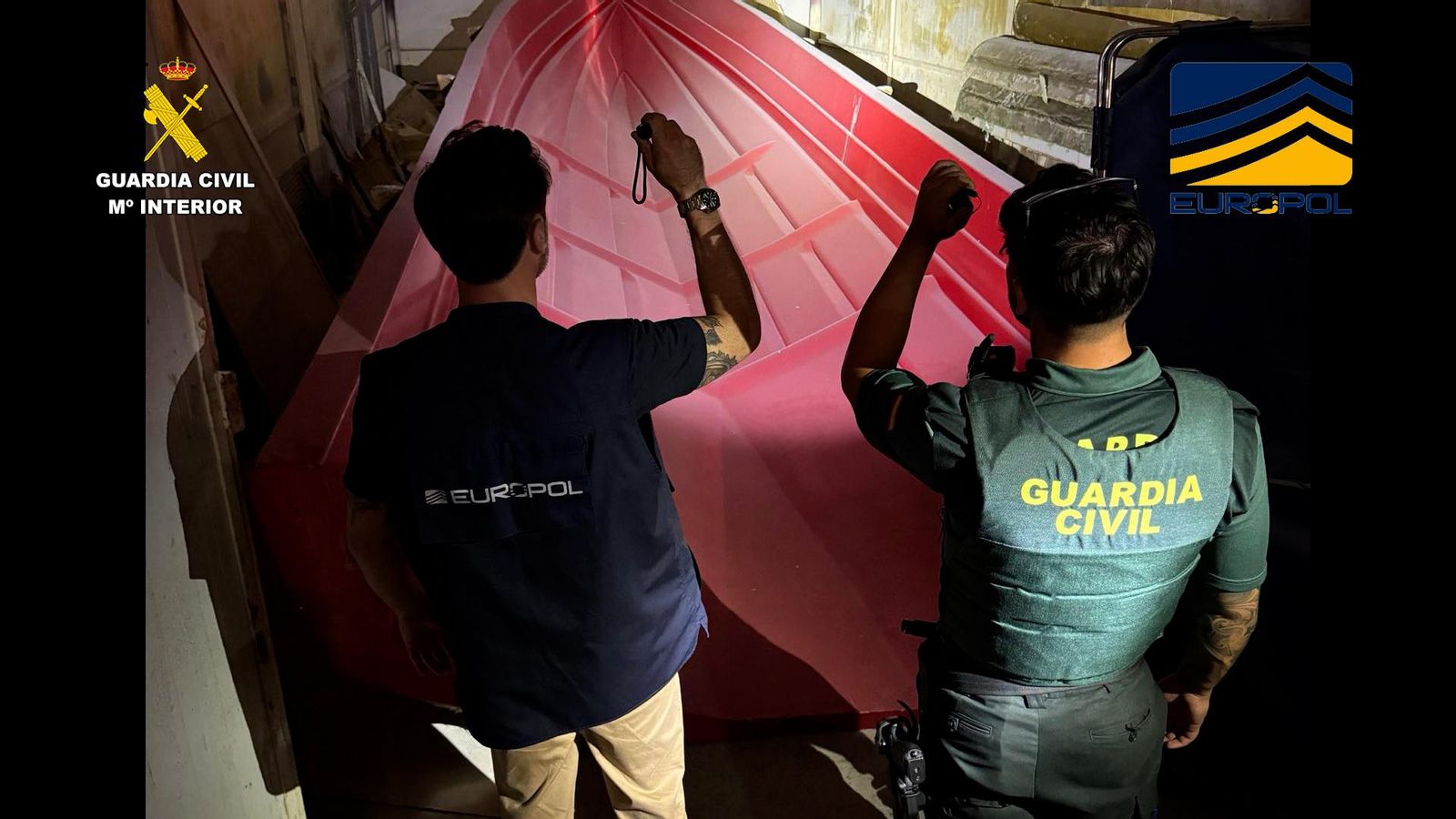 La operación se ha llevado a cabo por la Guardia Civil con la colaboración de la Europol