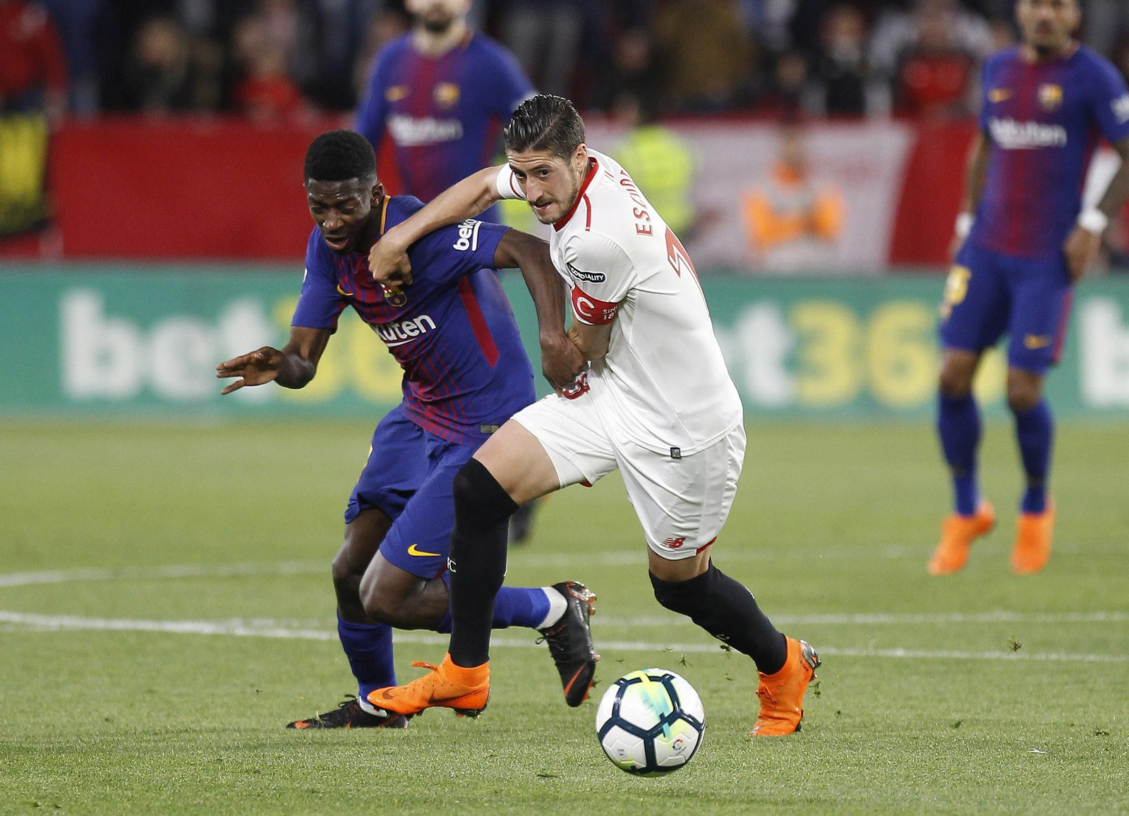 El Sevilla FC-Barcelona, en imágenes