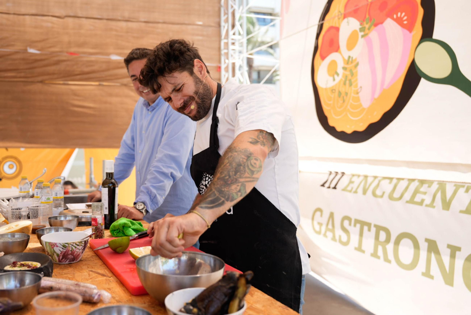 Las mejores imágenes de los showcookings del Obrador Las Pitas y Bosco Benítez