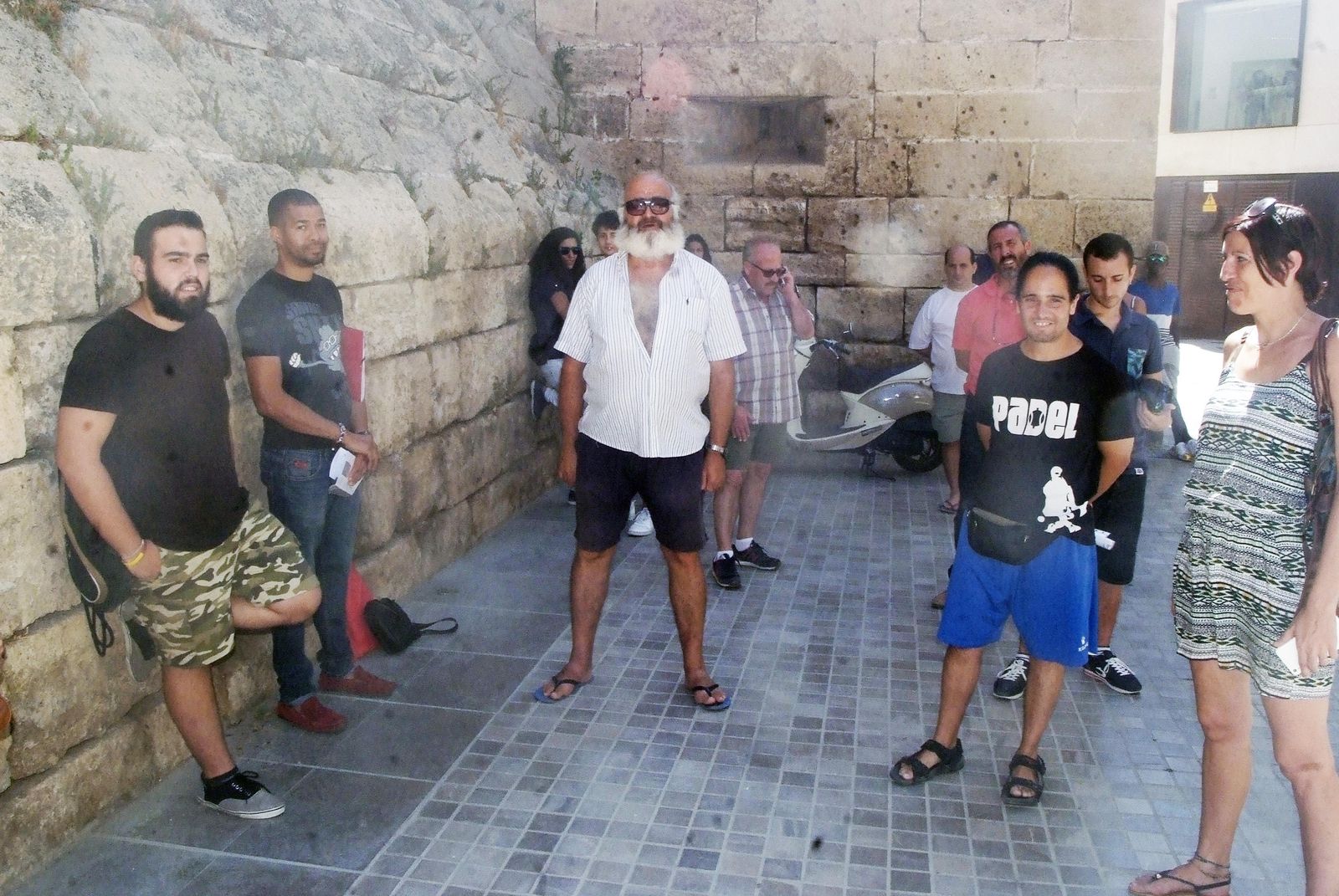 Casting celebrado ayer en el Museo de la Guitarra de Almería.