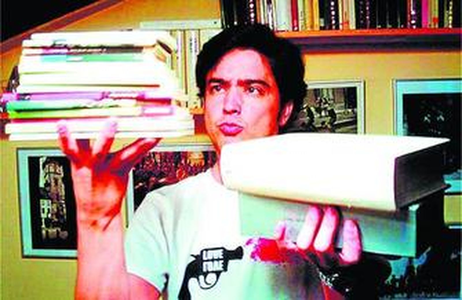 Muñoz Rengel, en un ejercicio de equilibrismo.