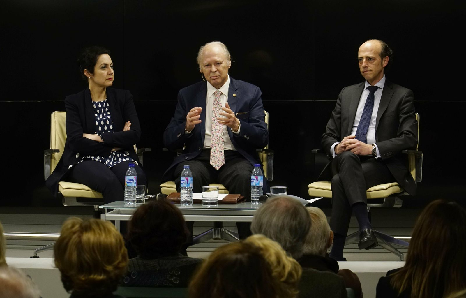Carmen Vela, Florentino del Valle y Juan Antonio Carrillo en la presentación de la nueva asociación.