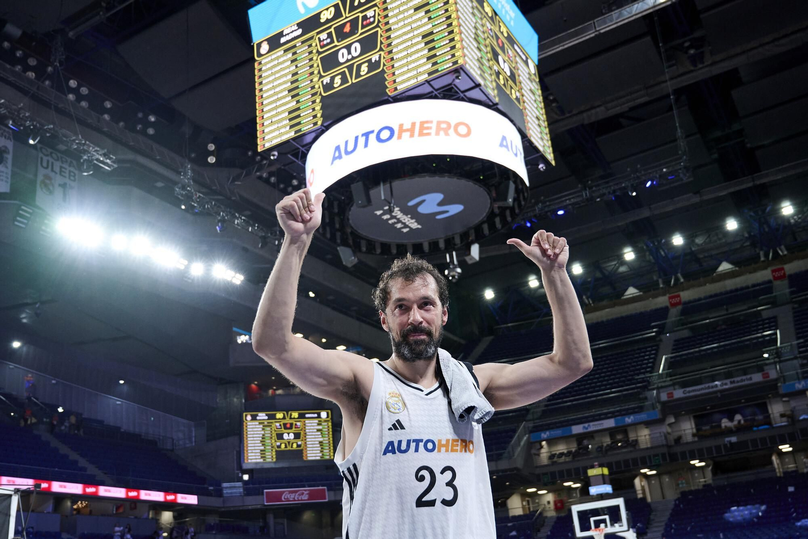 El Real Madrid-Unicaja en fotos