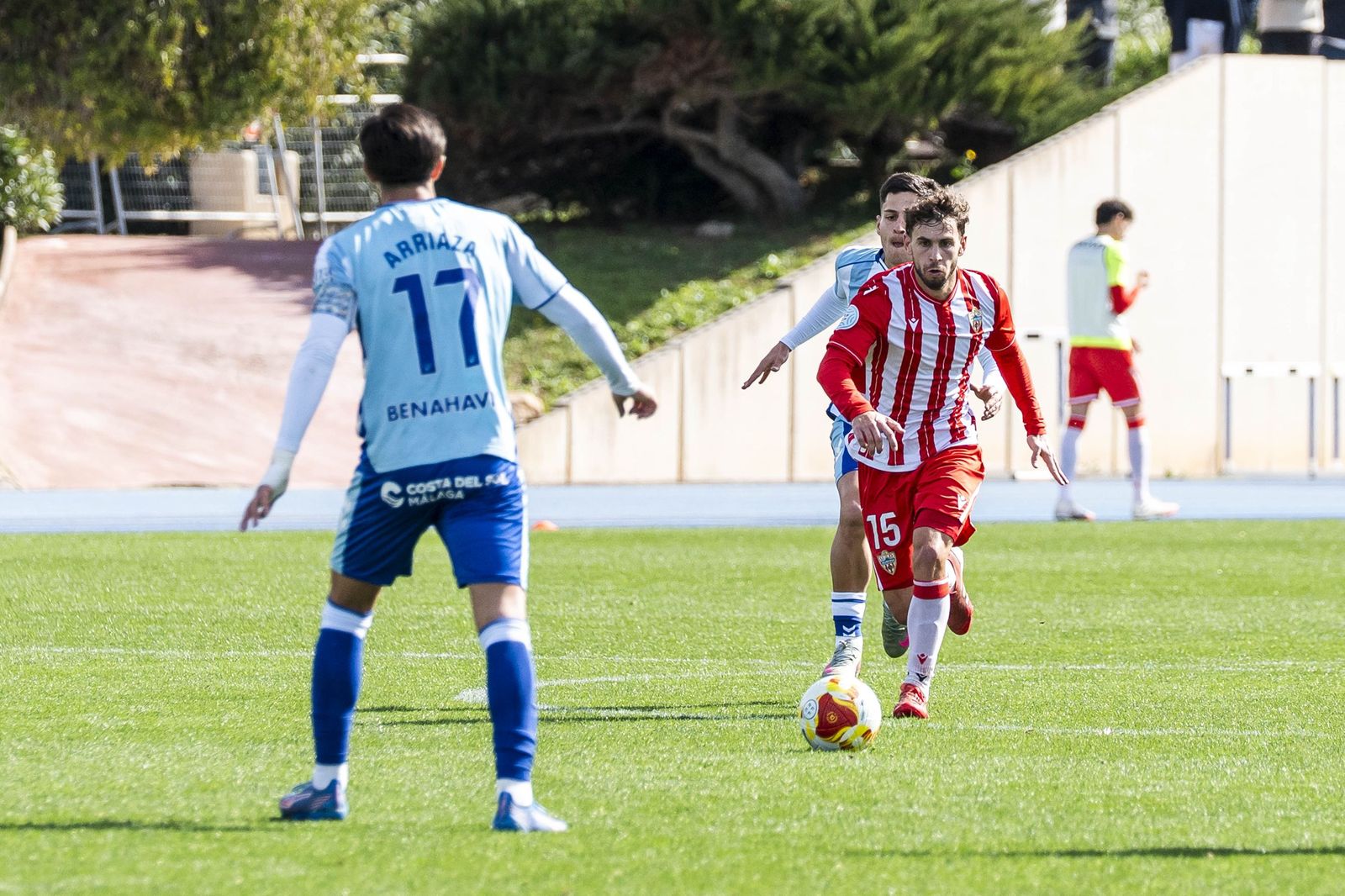 Las imágenes del Almería B y Atlético Malagueño en el Anexo de los Juegos Mediterráneos