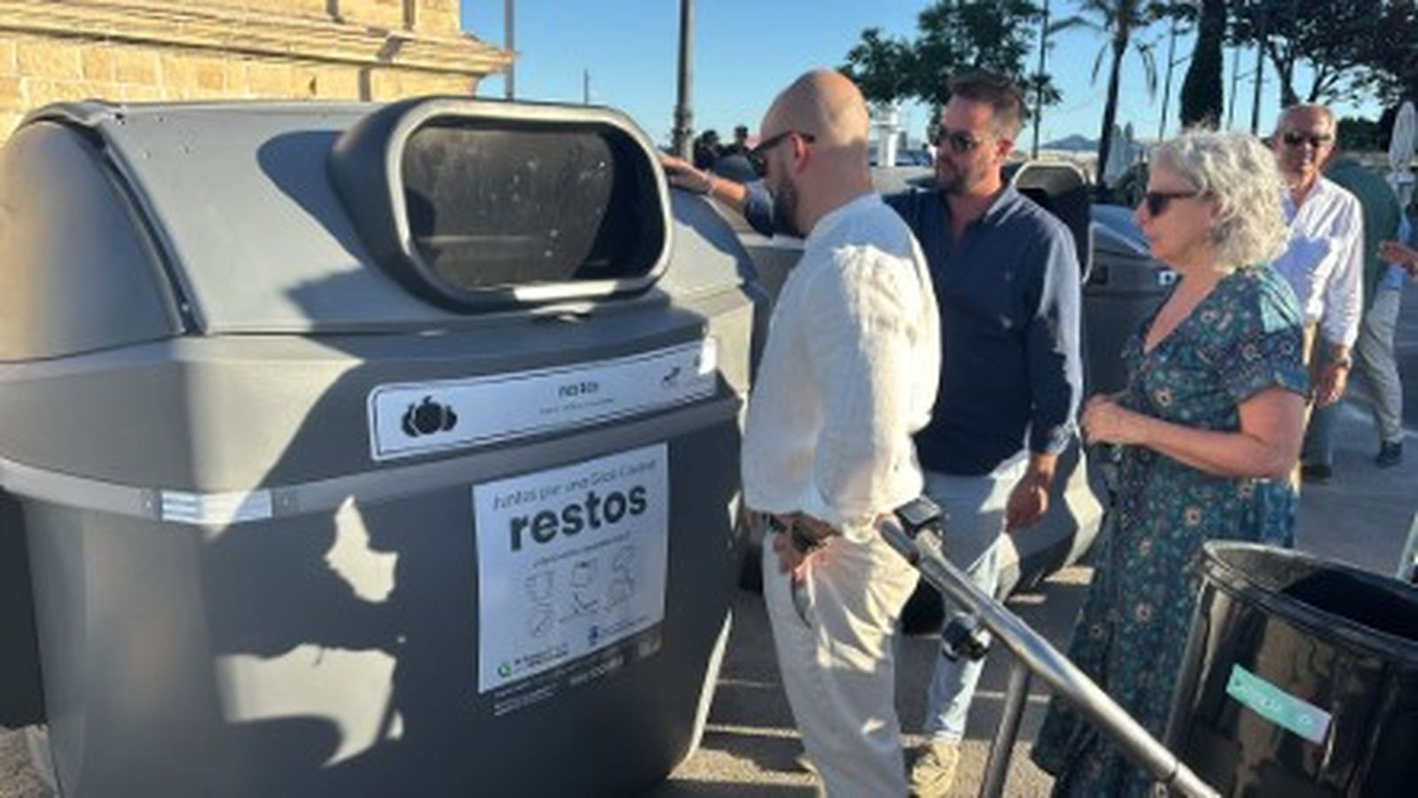 Uno de los nuevos contenedores que se van a implantar.