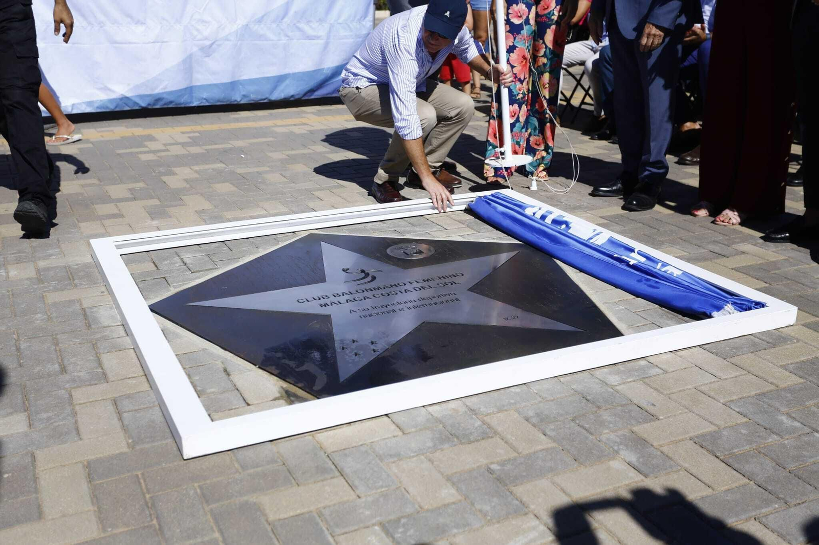 La estrella del Costa del Sol ya está en el paseo del Carpena