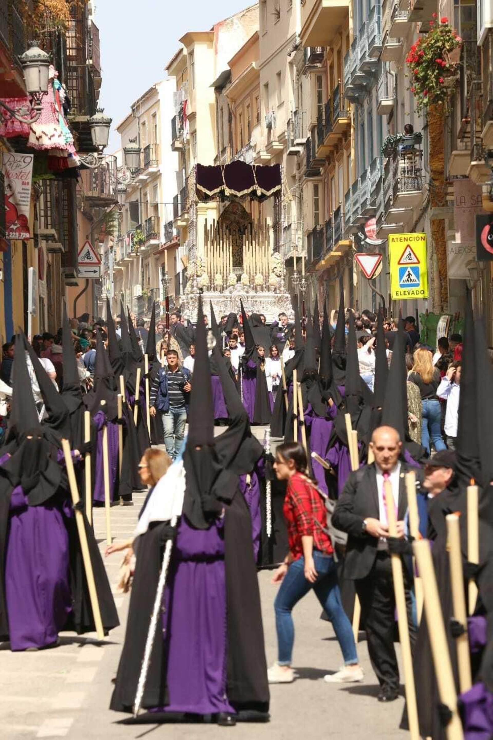 Las fotos de Crucifixión en el Lunes Santo en Málaga