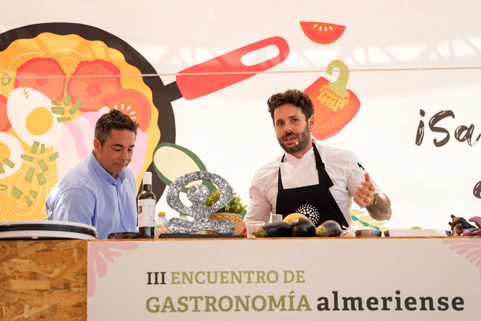 Las mejores imágenes de los showcookings del Obrador Las Pitas y Bosco Benítez