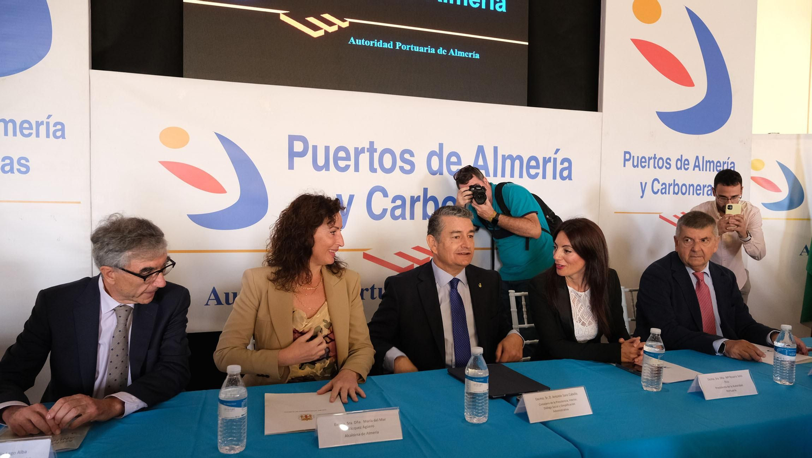 La toma de posesión de Rosario Soto como presidenta del Puerto de Almería