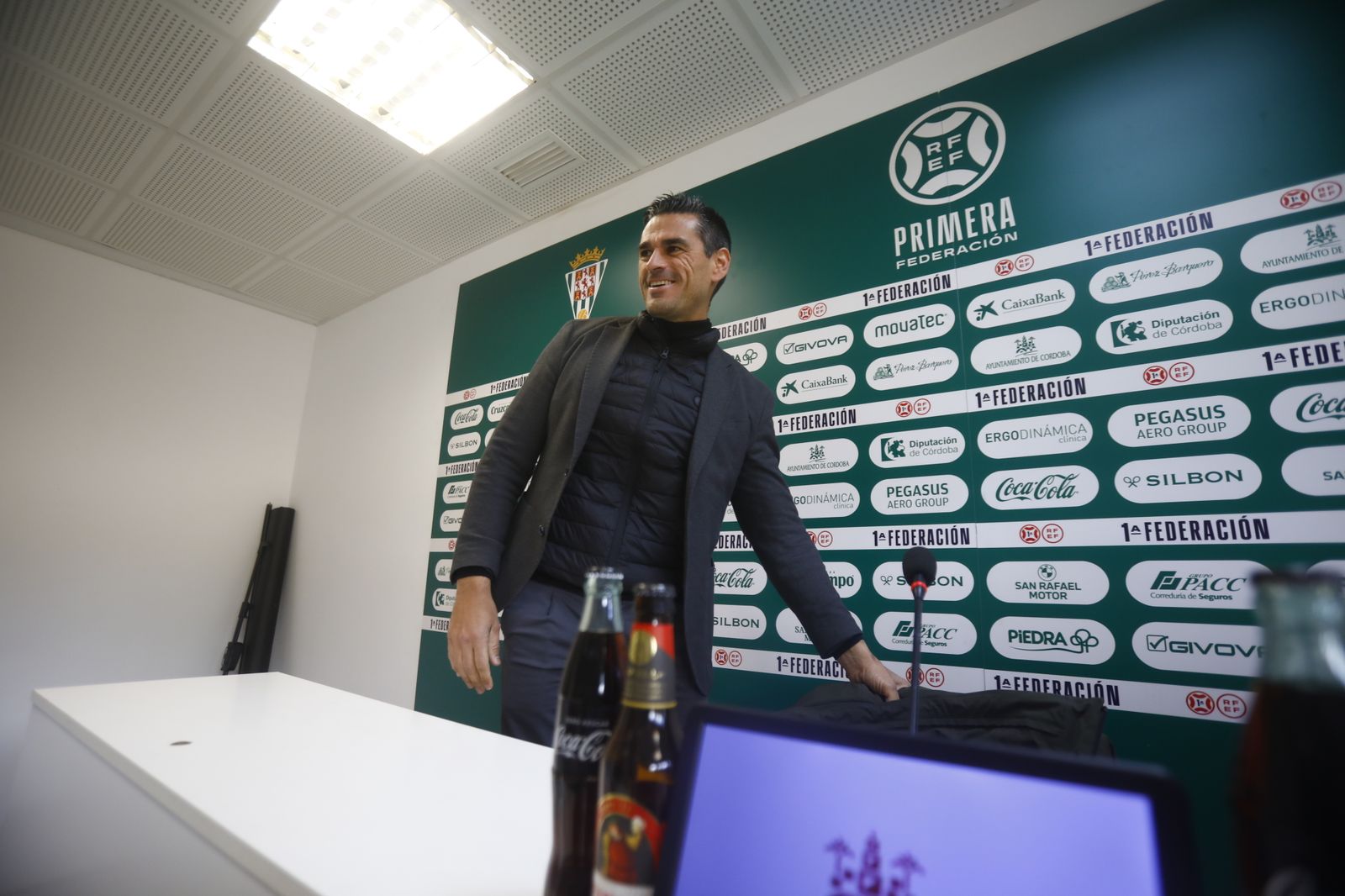 La presentación de Canario con el Córdoba CF, en imágenes