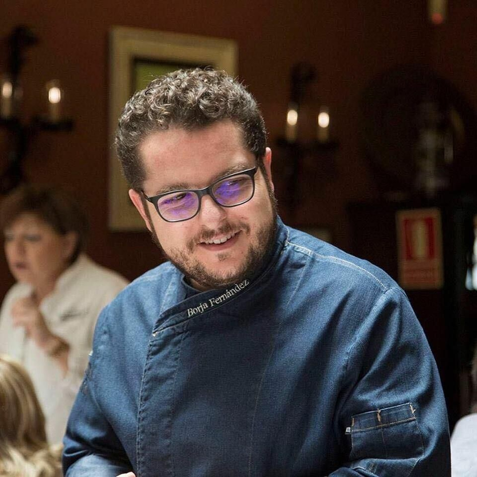 Borja Fernández, jefe de cocina.