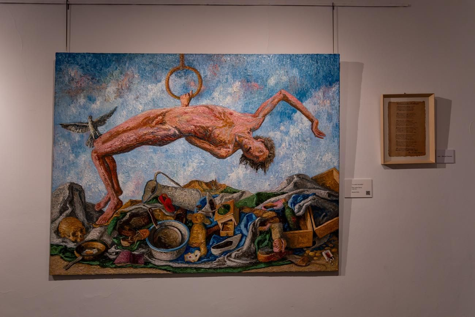 Una exposición en imágenes: ‘Escritura’ o el circo de la condición humana según José Antonio Zaragoza