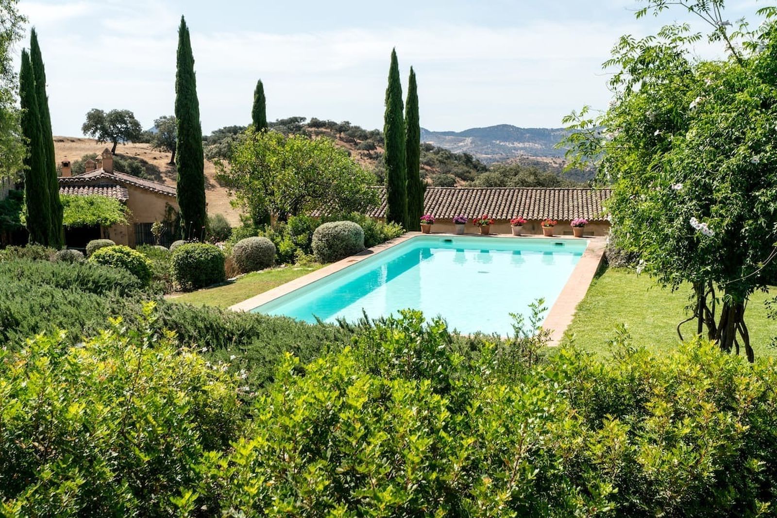 Esta casa de revista se alquila en un pueblecito de Huelva