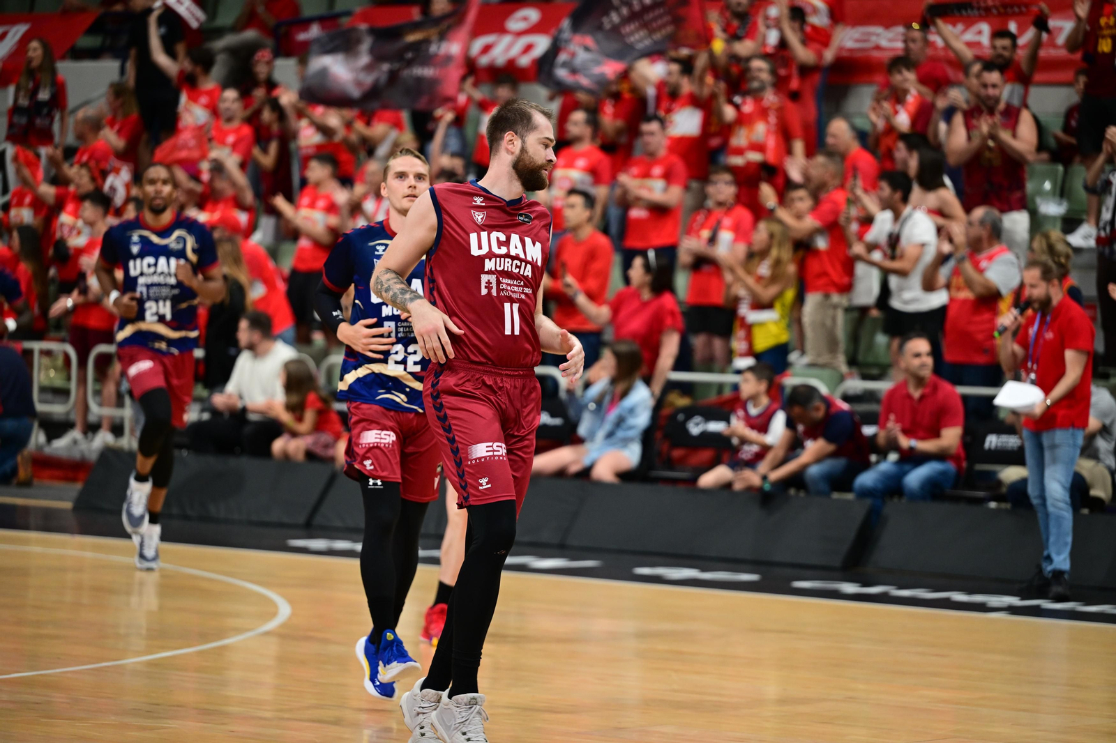 Las fotos del UCAM Murcia - Unicaja, 4º partido de las semifinales de ACB